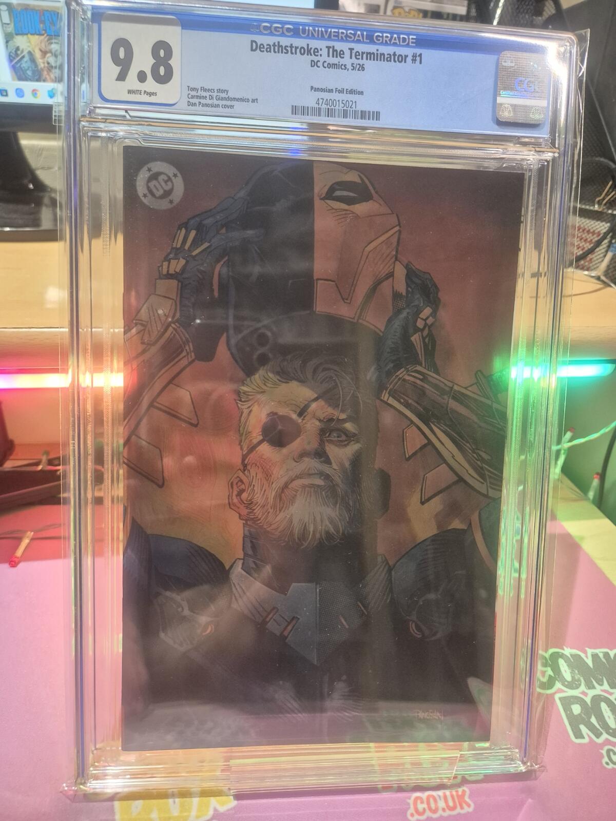 Deathstroke, The Terminator #1, CGC 9.8, 2026