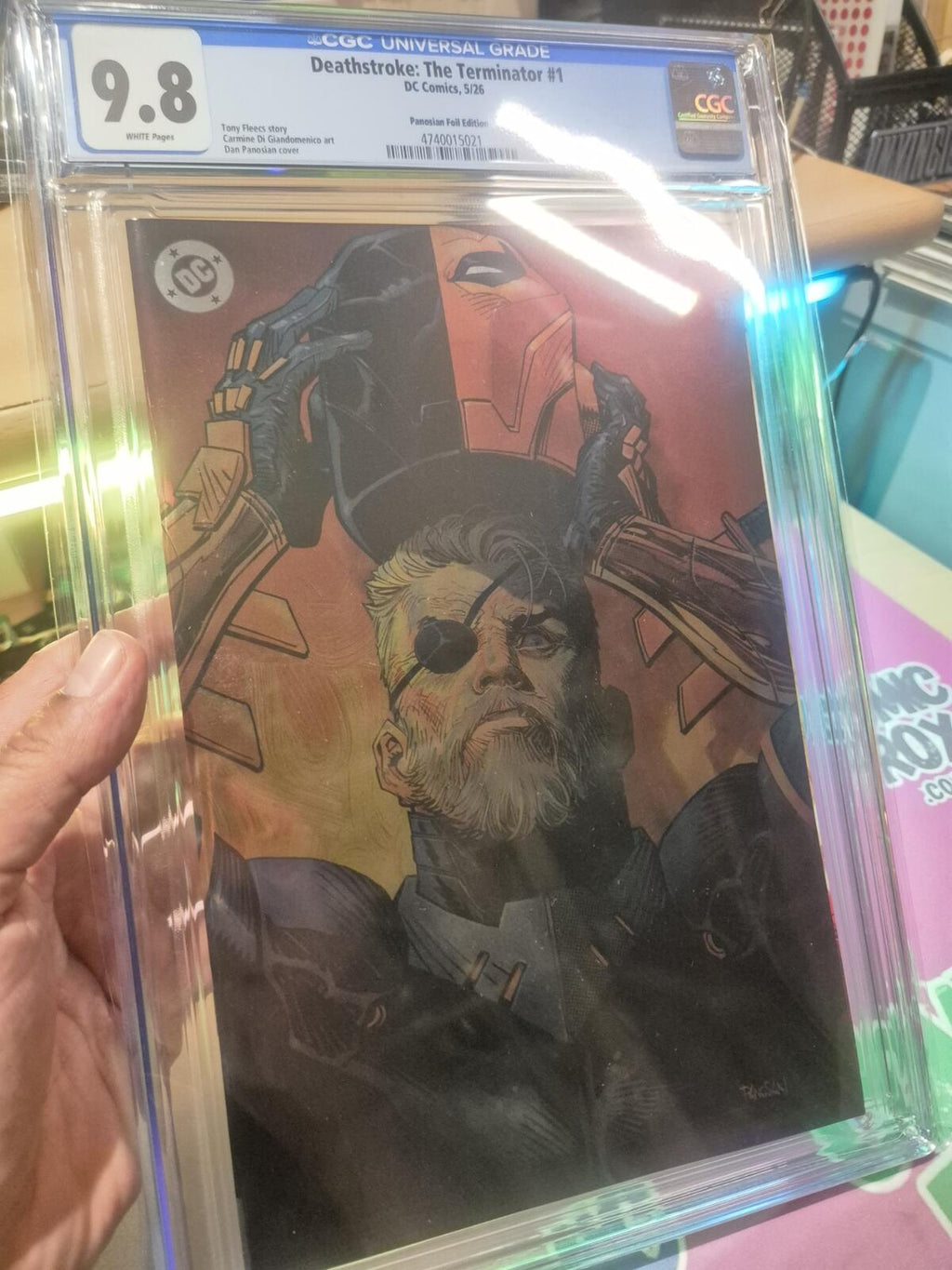 Deathstroke, The Terminator #1, CGC 9.8, 2026