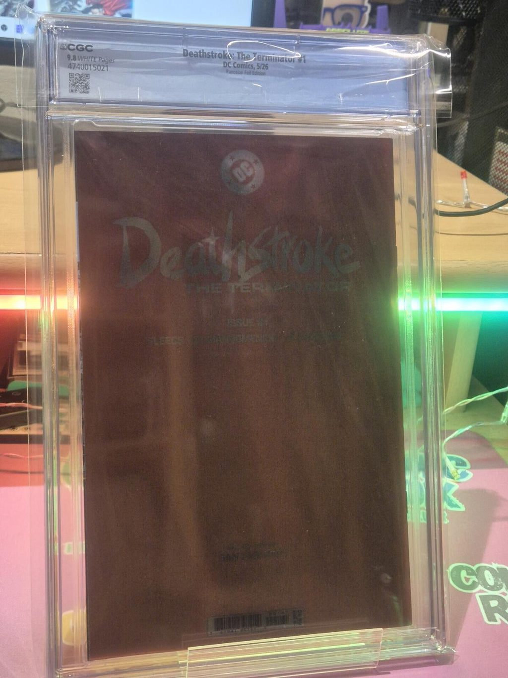 Deathstroke, The Terminator #1, CGC 9.8, 2026