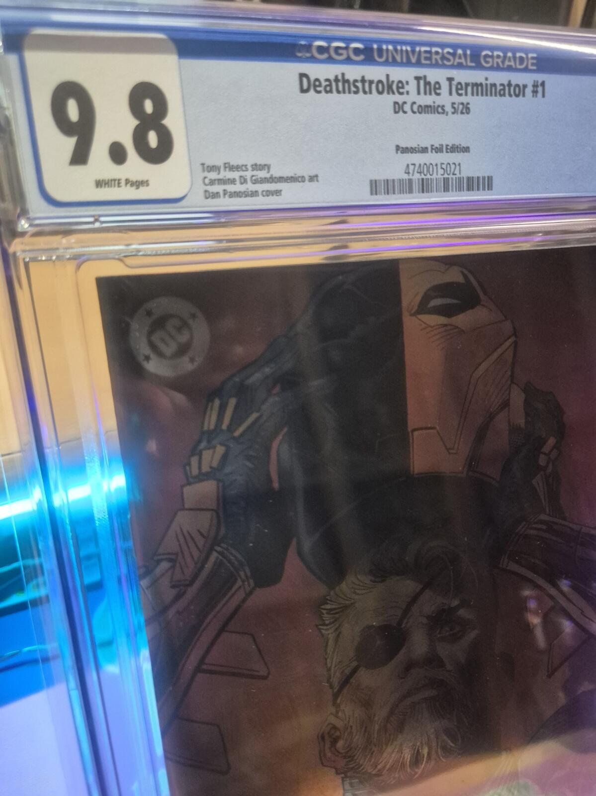 Deathstroke, The Terminator #1, CGC 9.8, 2026