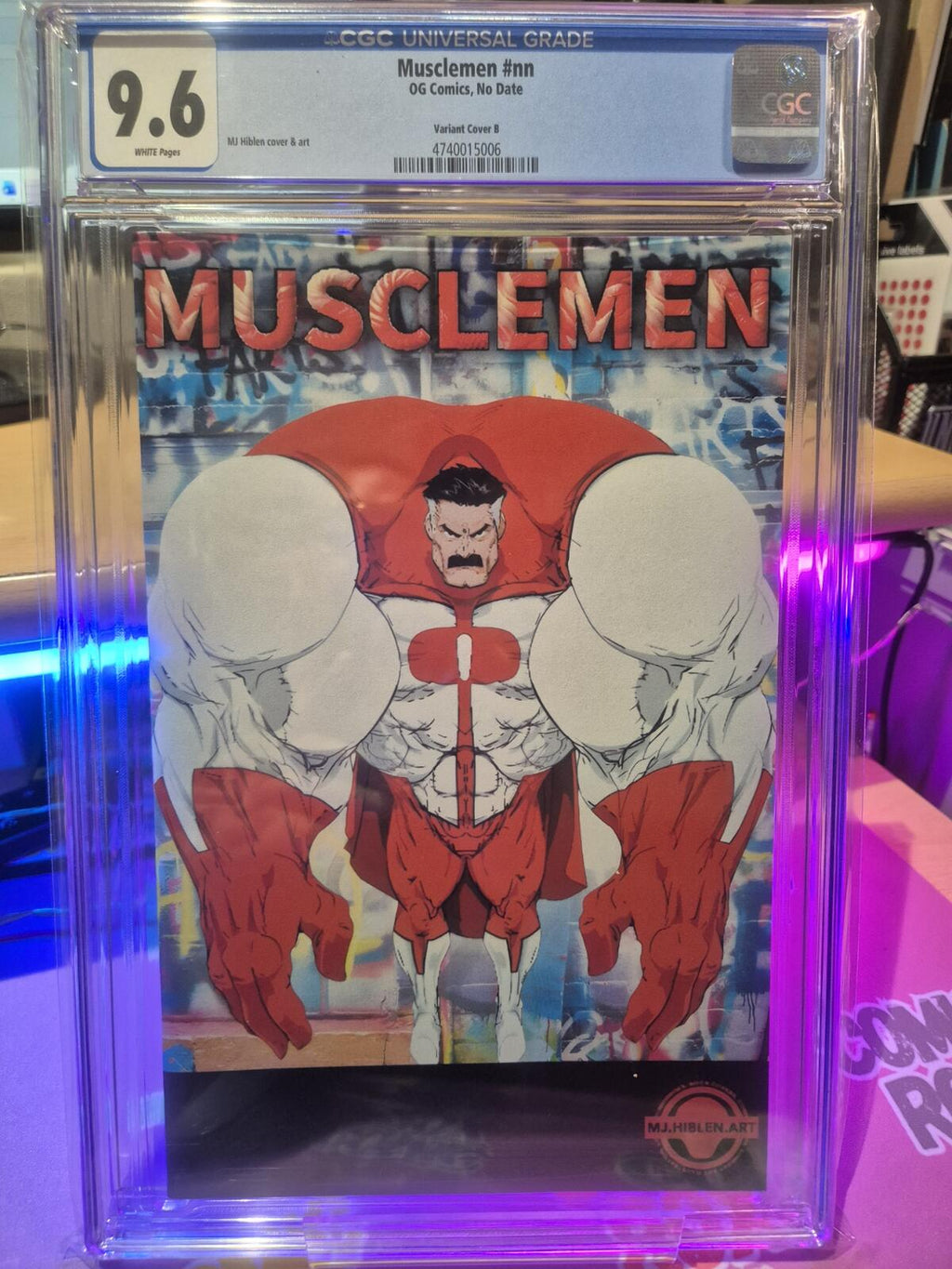 Musclemen - Omni Man CGC 9.6, Top Pop! Highest Graded OG Comics