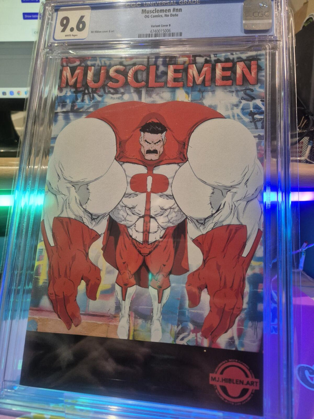 Musclemen - Omni Man CGC 9.6, Top Pop! Highest Graded OG Comics