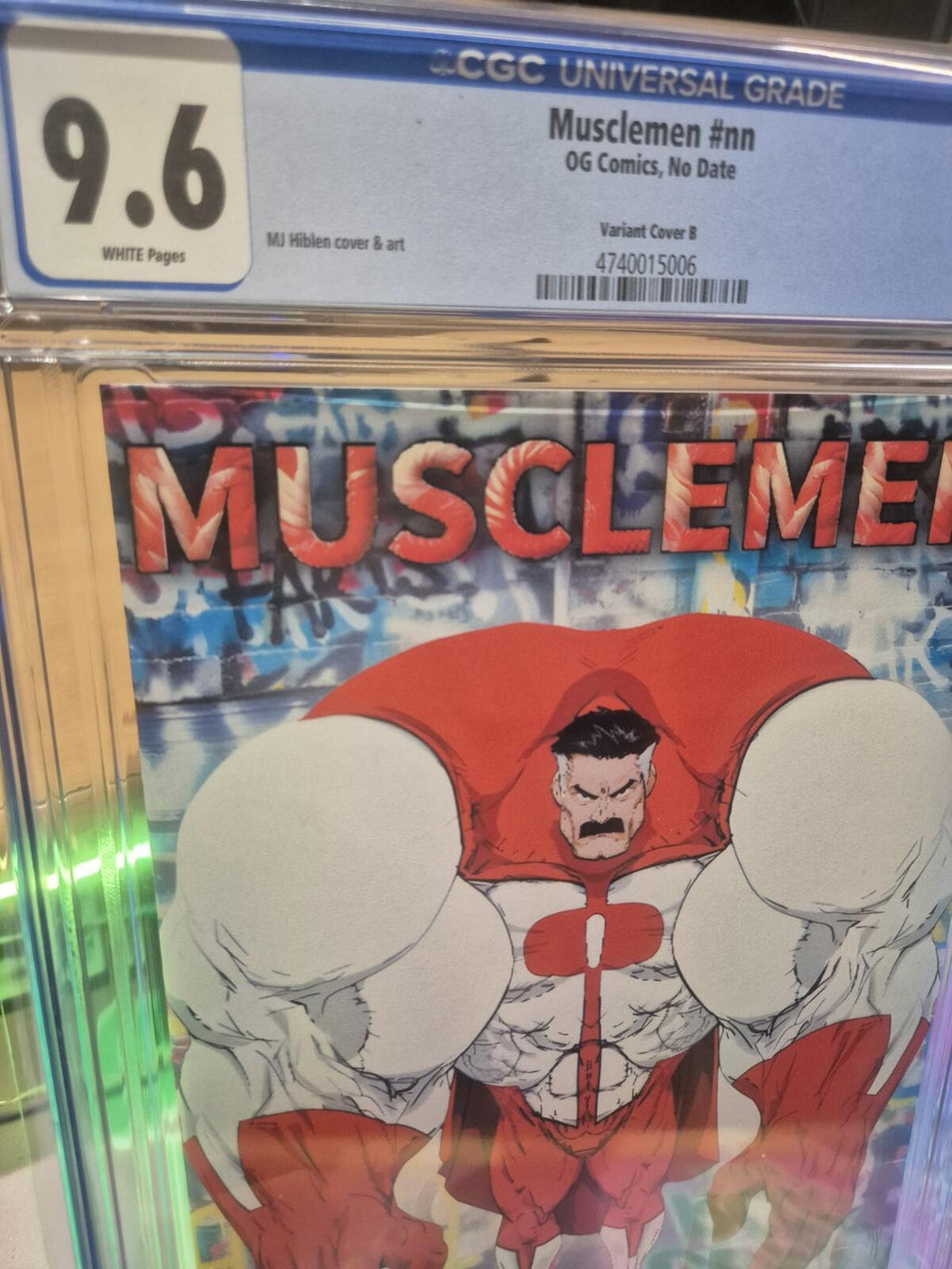 Musclemen - Omni Man CGC 9.6, Top Pop! Highest Graded OG Comics