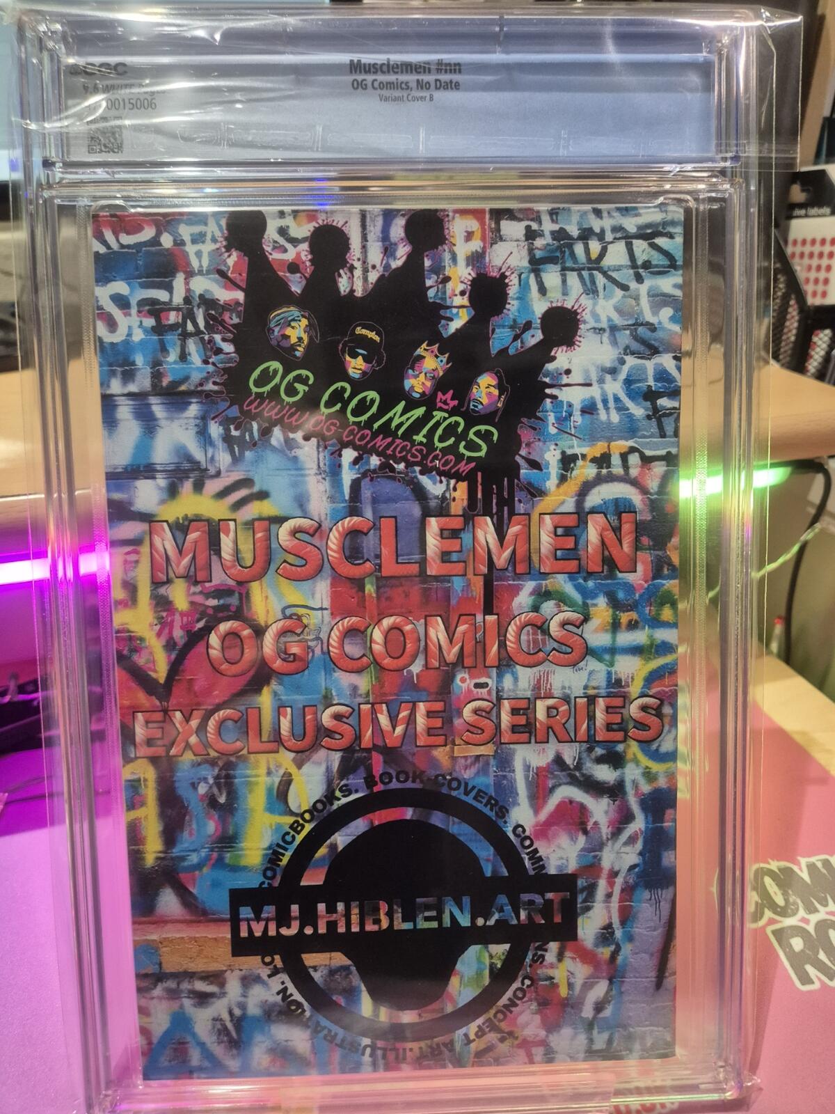 Musclemen - Omni Man CGC 9.6, Top Pop! Highest Graded OG Comics