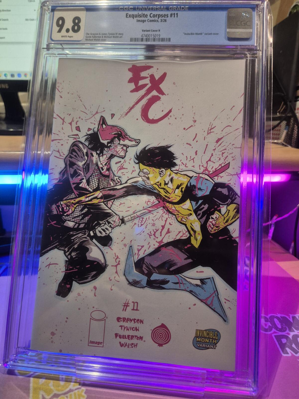 Exquisite Corpses #11 CGC 9.8 Top Pop! Invincible Variant