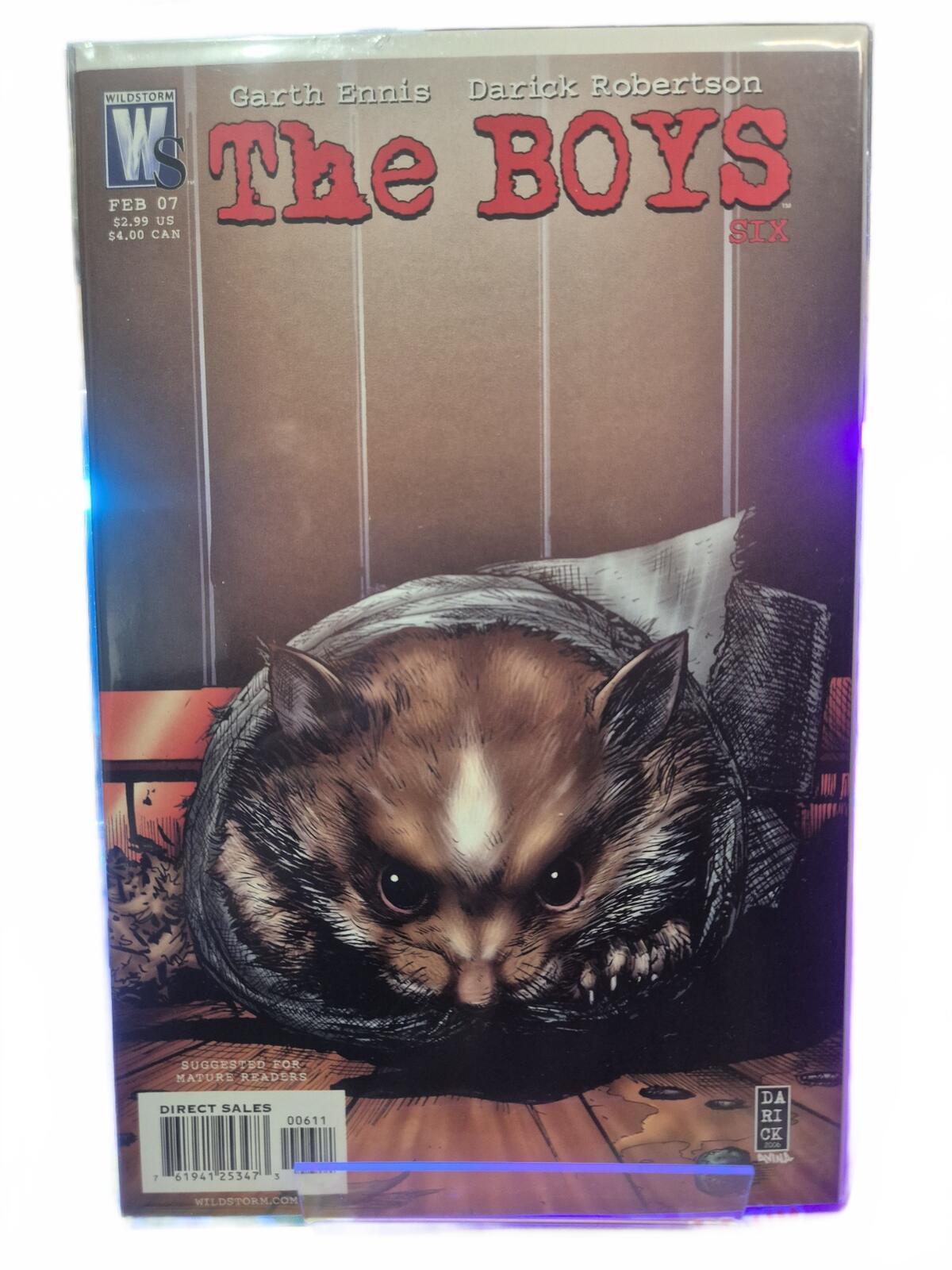 The Boys #6, 2007, 1st Print, Key Issue, Darick Robertson Cover, NM