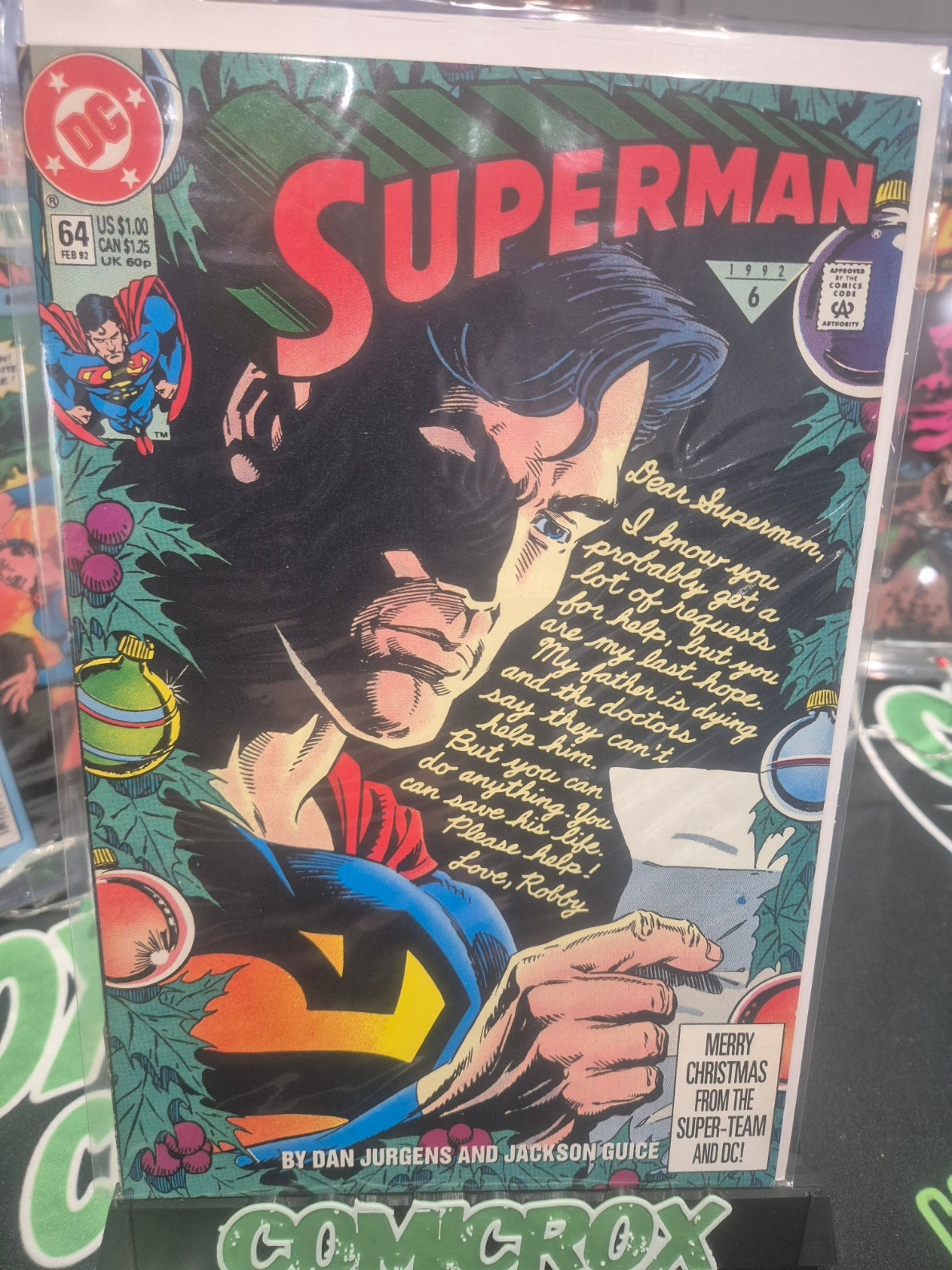 Superman #64 1992 DC Comics - NM