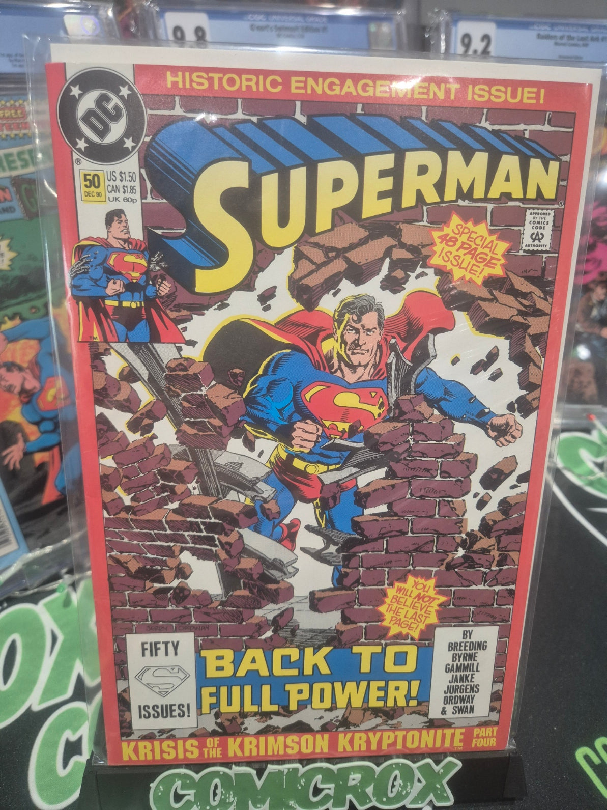 Superman #50 1990 DC Comics - NM