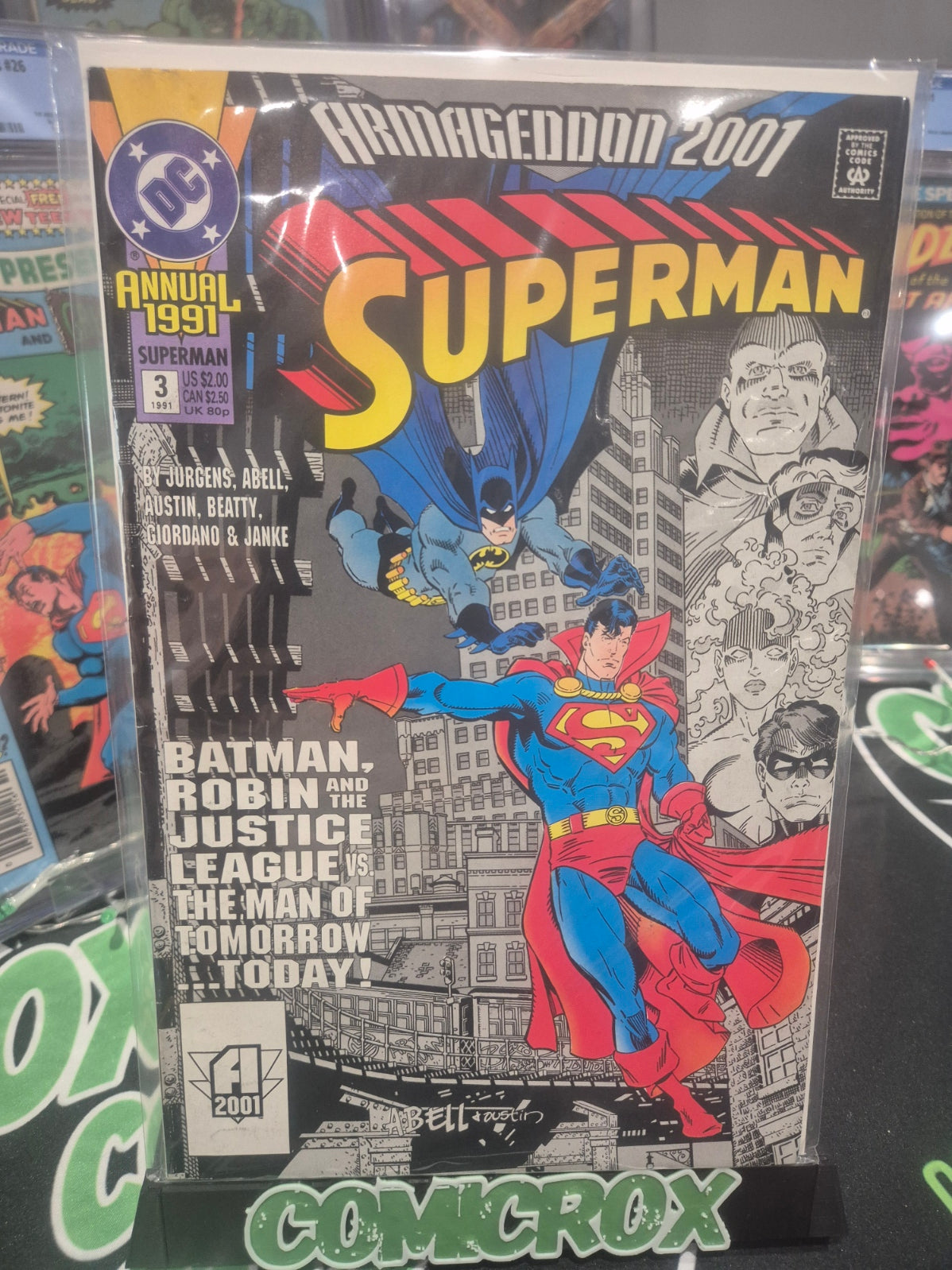 Superman Annual #3 1991 DC Comics - VF+