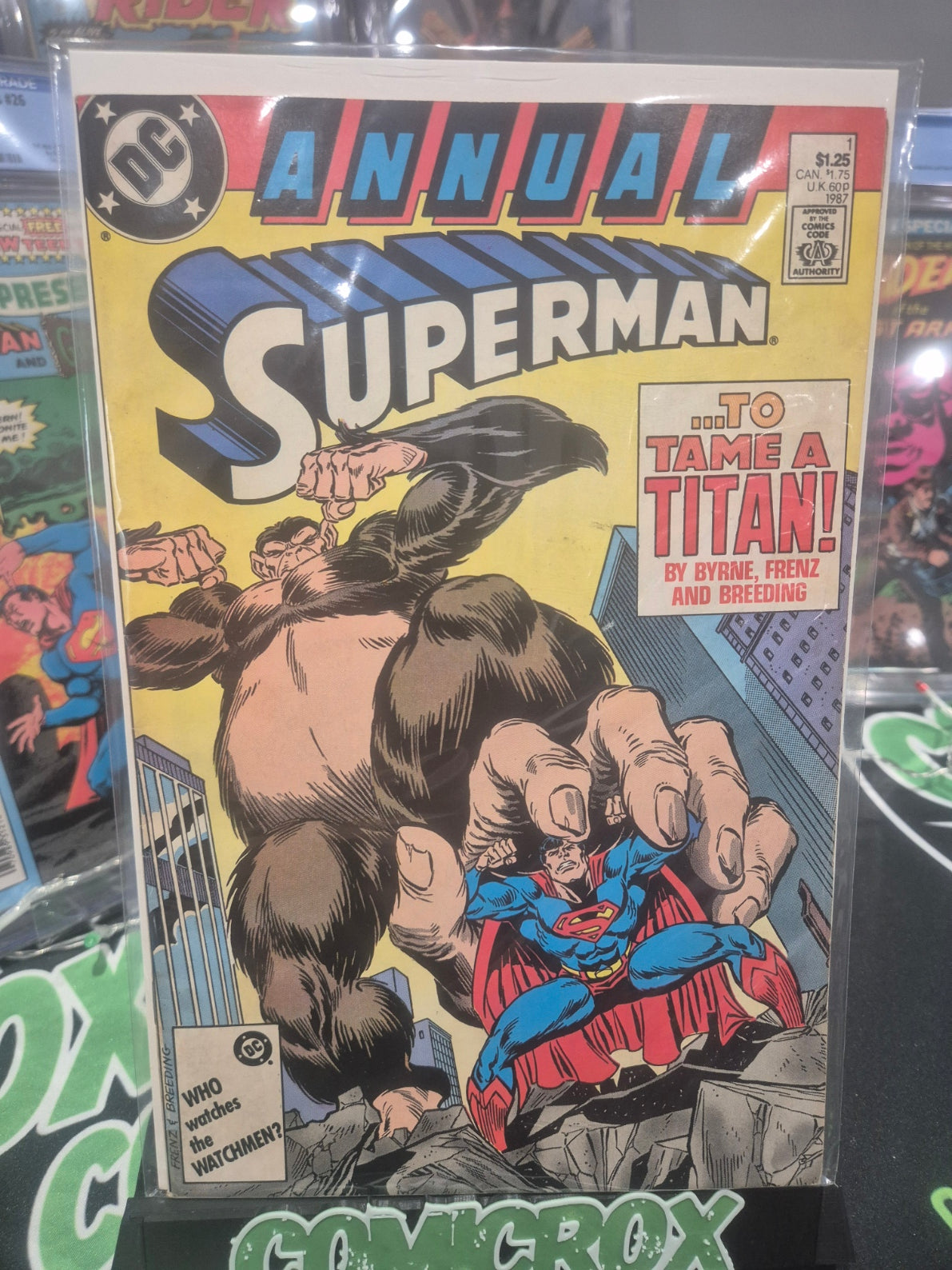 Superman Annual #1 1987 DC Comics - VF+