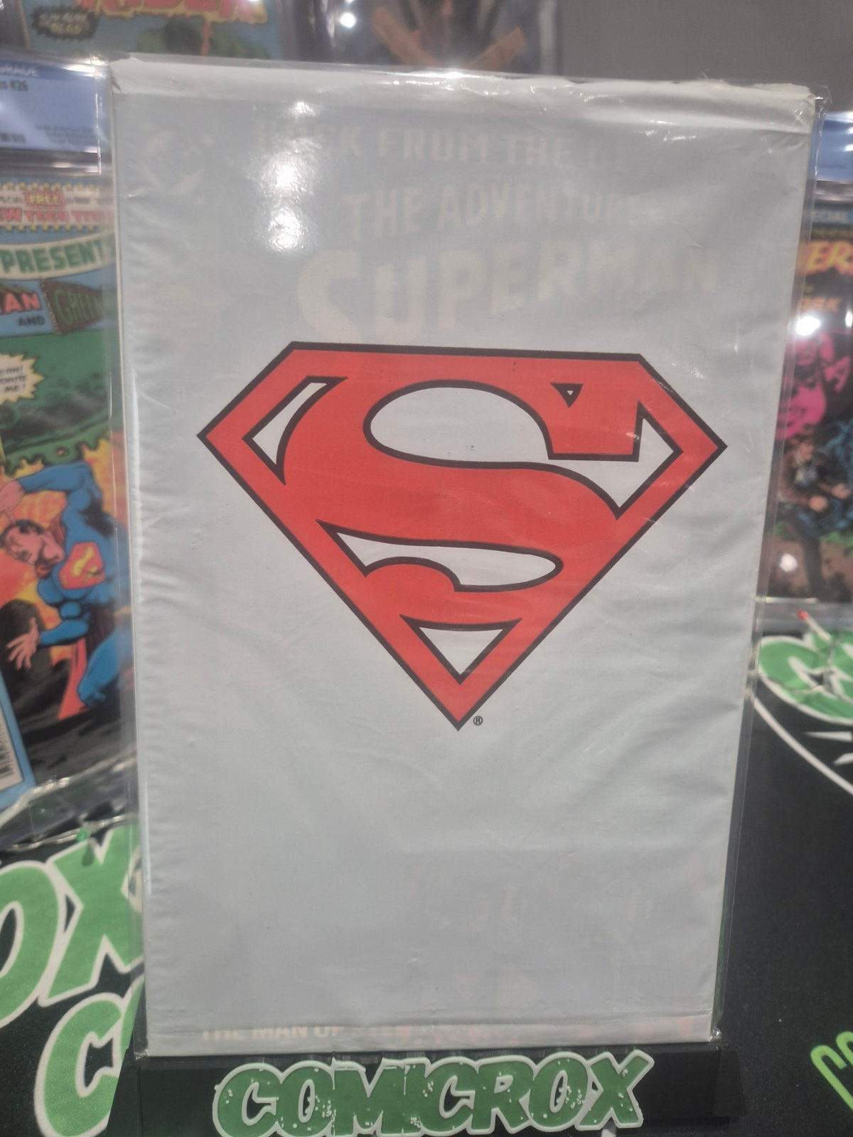 Adventures of Superman #500 1993 Collector's Edition Cover Card NM