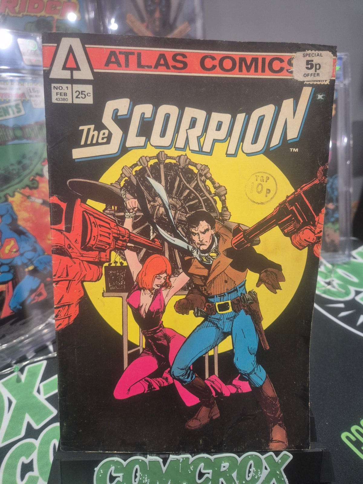 The Scorpion #1 1975 Atlas Comics - FN+