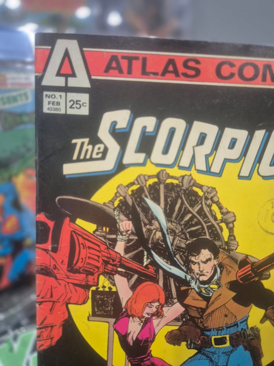 The Scorpion #1 1975 Atlas Comics - FN+
