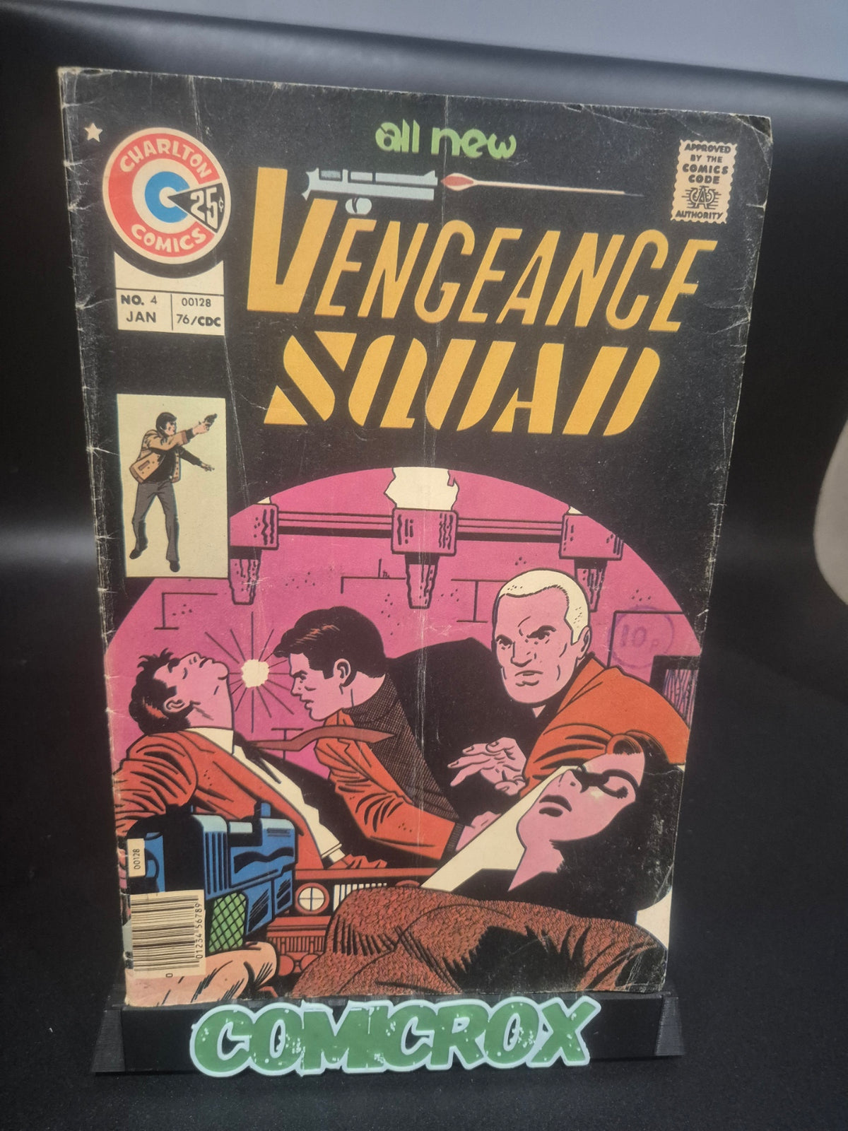 Vengeance Squad #4 1976 Charlton Comics - VG-