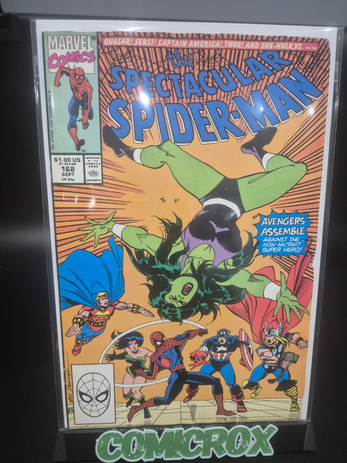 The Spectacular Spider-Man #168 1990 Marvel Comics - VF/NM