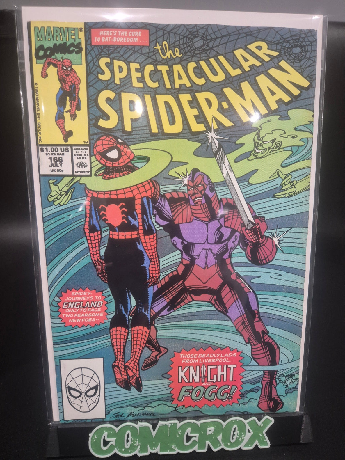The Spectacular Spider-Man #166 1990 Marvel - VF/NM