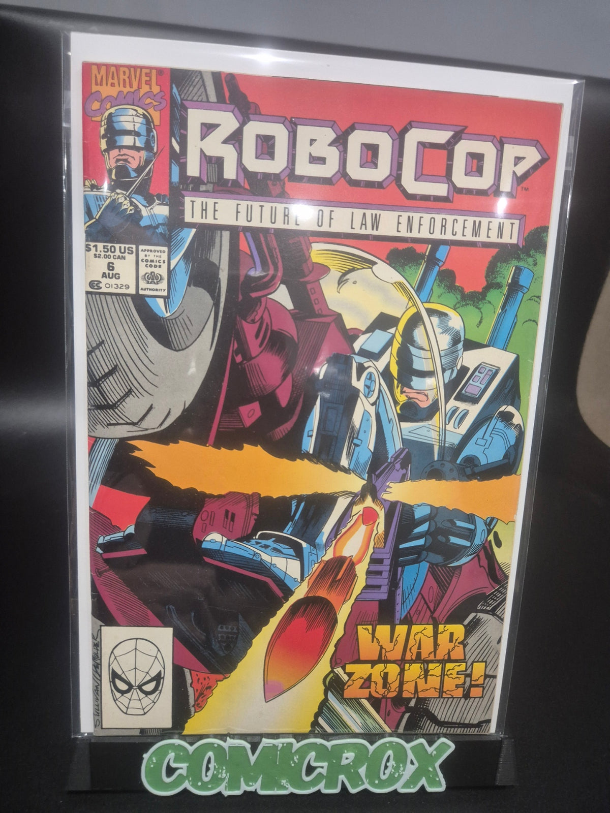 RoboCop #6 1990 Marvel Comics - VF