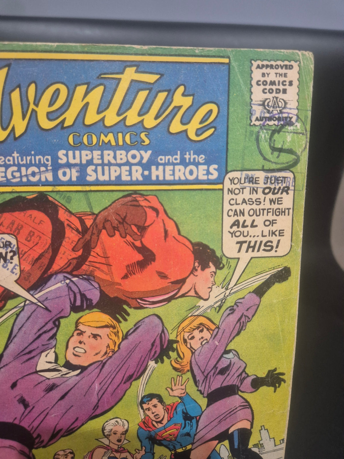Adventure Comics #373 1968 DC Comics - 1st Tornado Twins 1968 - G/VG