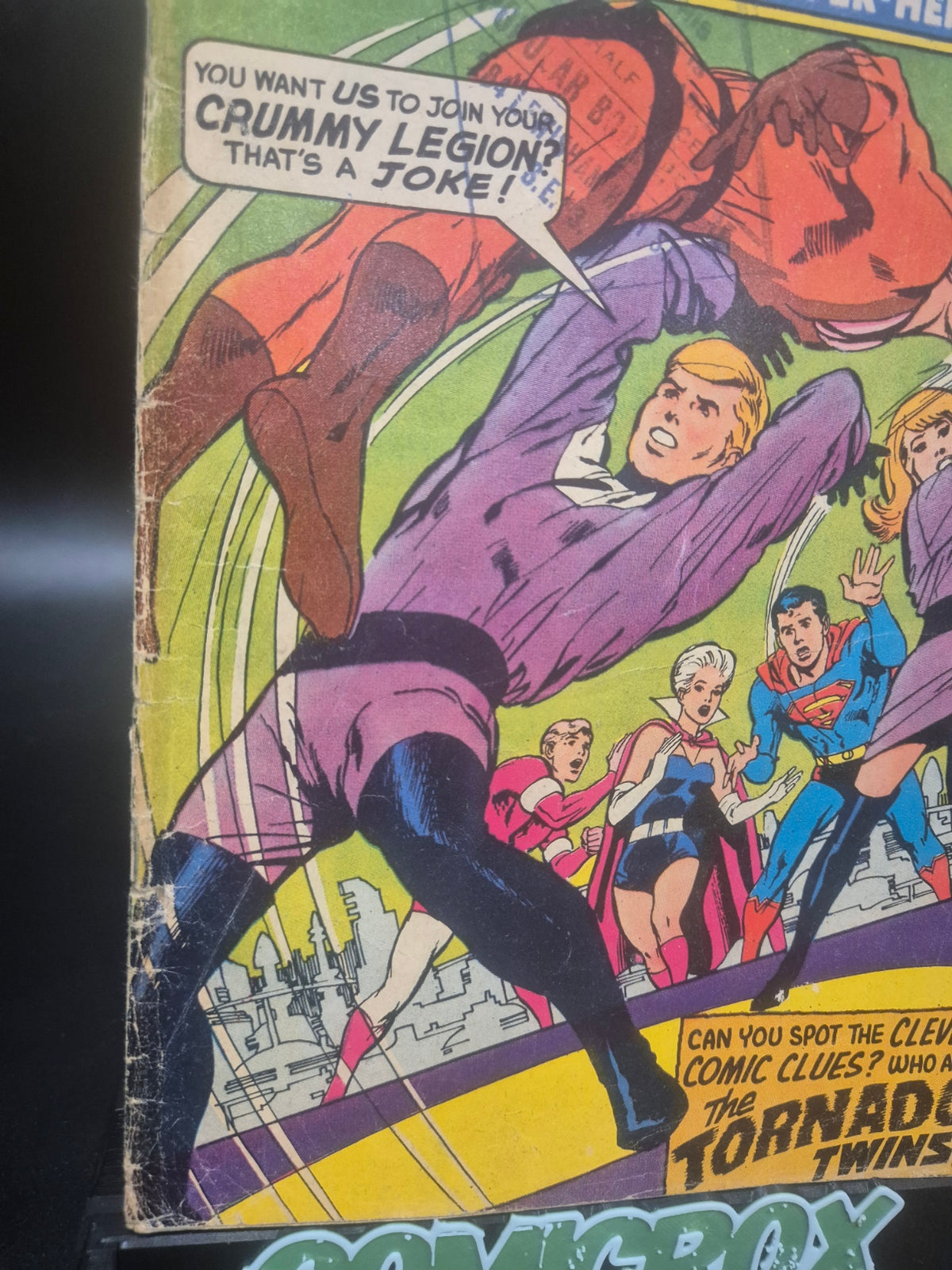 Adventure Comics #373 1968 DC Comics - 1st Tornado Twins 1968 - G/VG