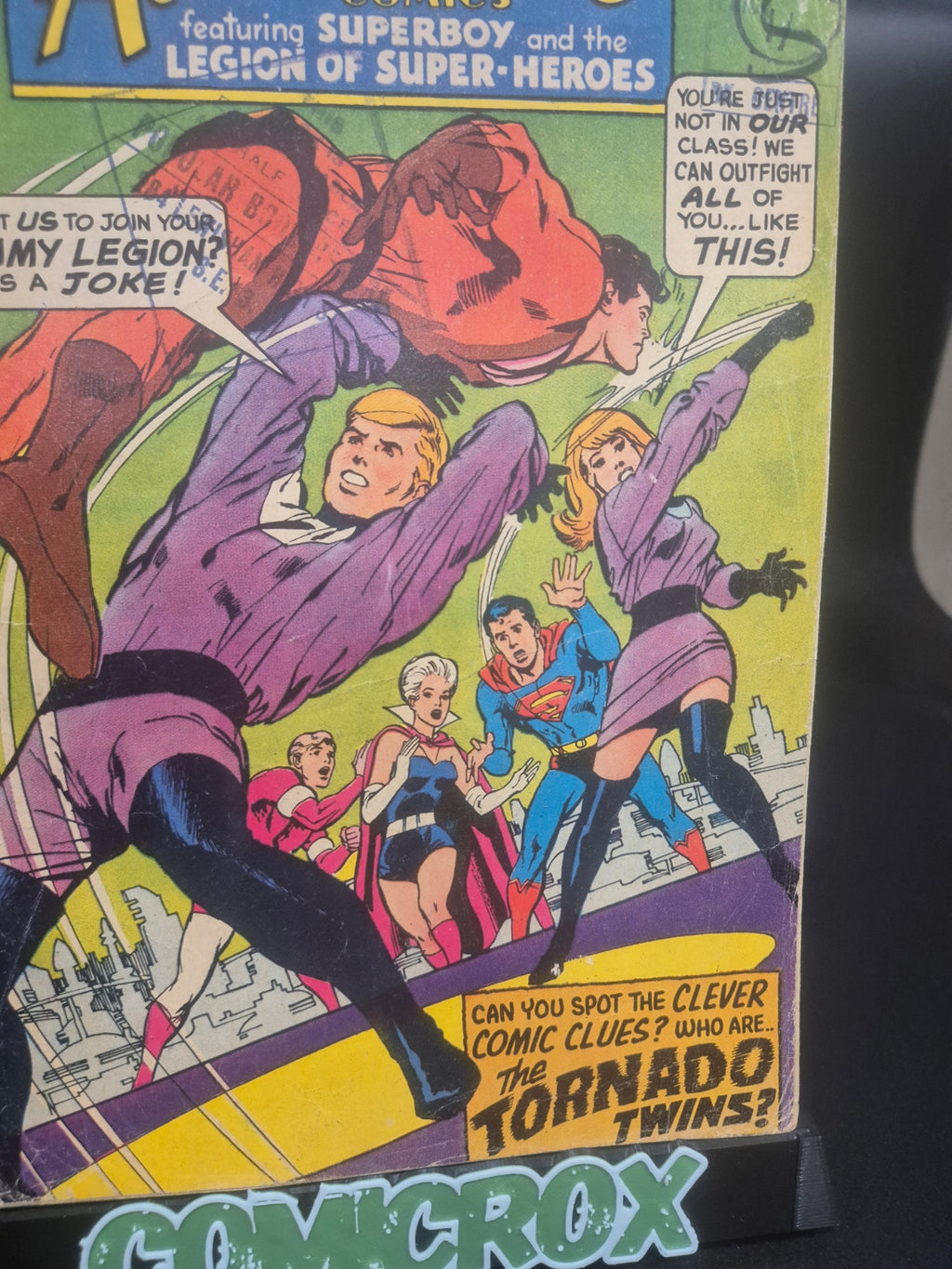 Adventure Comics #373 1968 DC Comics - 1st Tornado Twins 1968 - G/VG