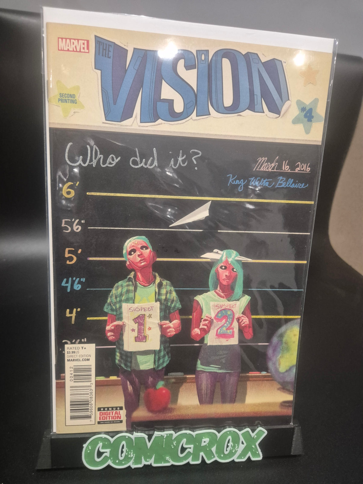 The Vision #4 2016 Marvel - Second Printing - NM