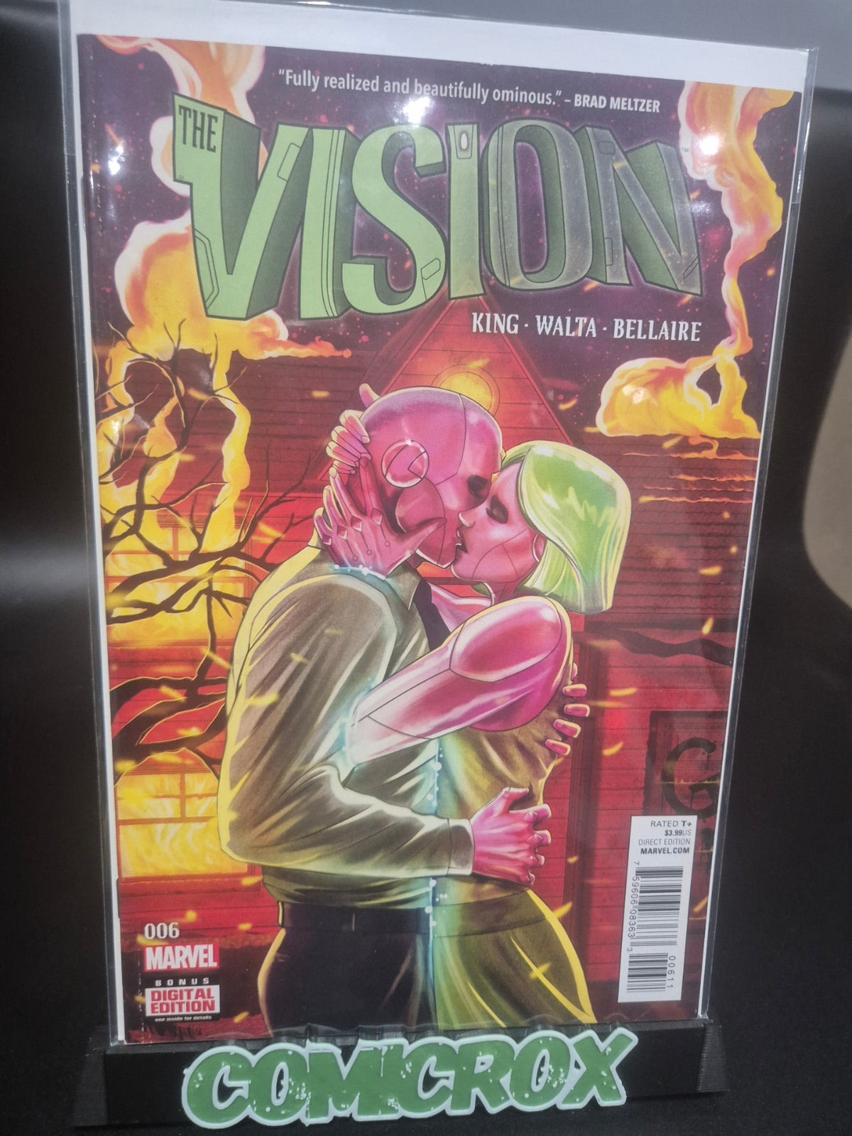The Vision #6 2016 Marvel - 1st Sparky Android Dog - VF+