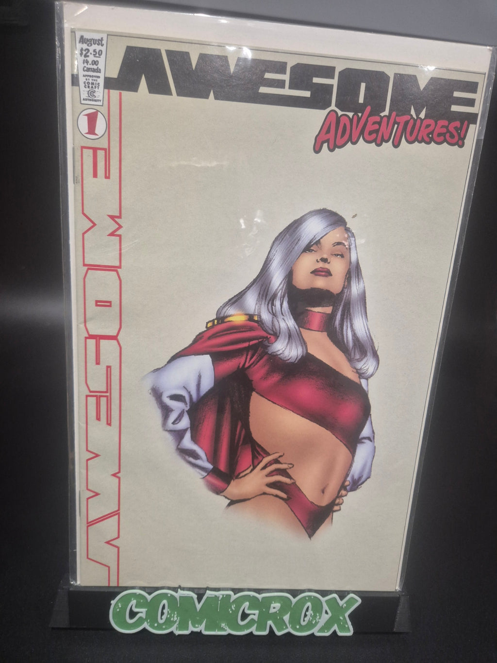 Awesome Adventures #1 1999, Dynamic Forces - COA 2042/4000 - VF/NM