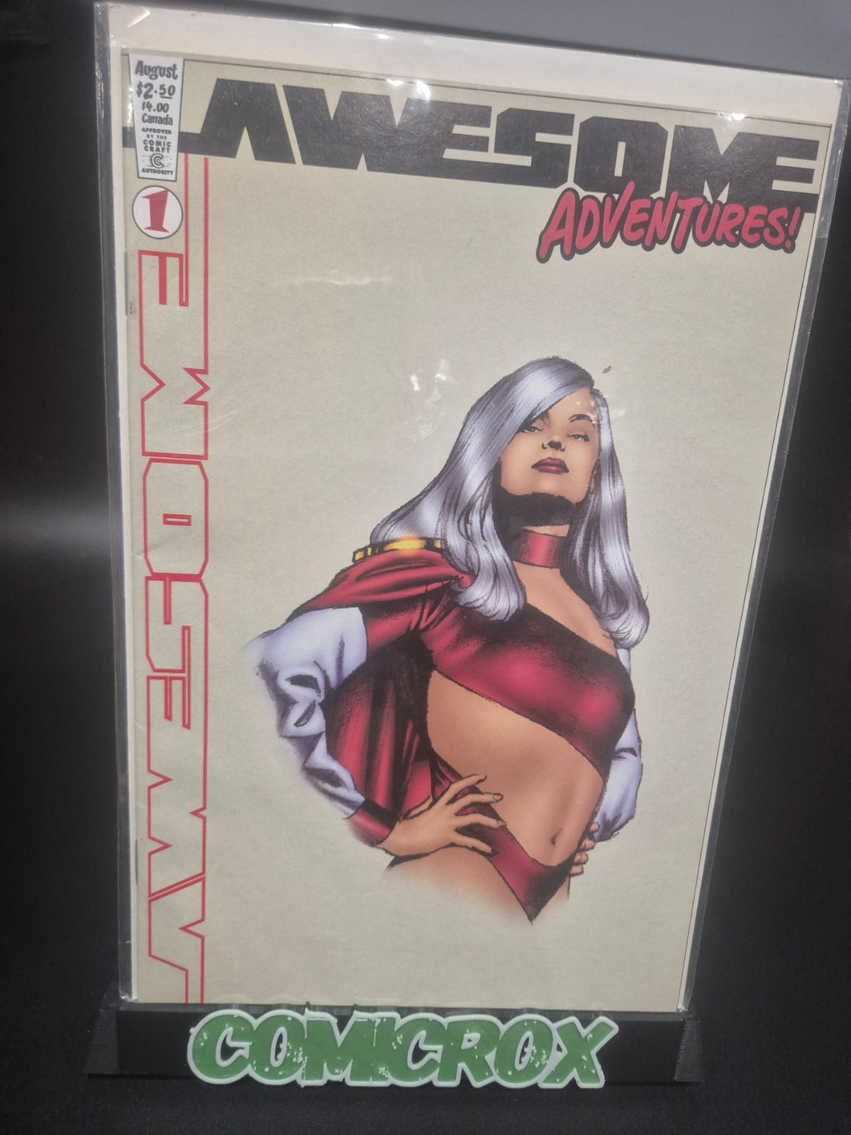 Awesome Adventures #1 1999, Dynamic Forces - COA 2042/4000 - VF/NM