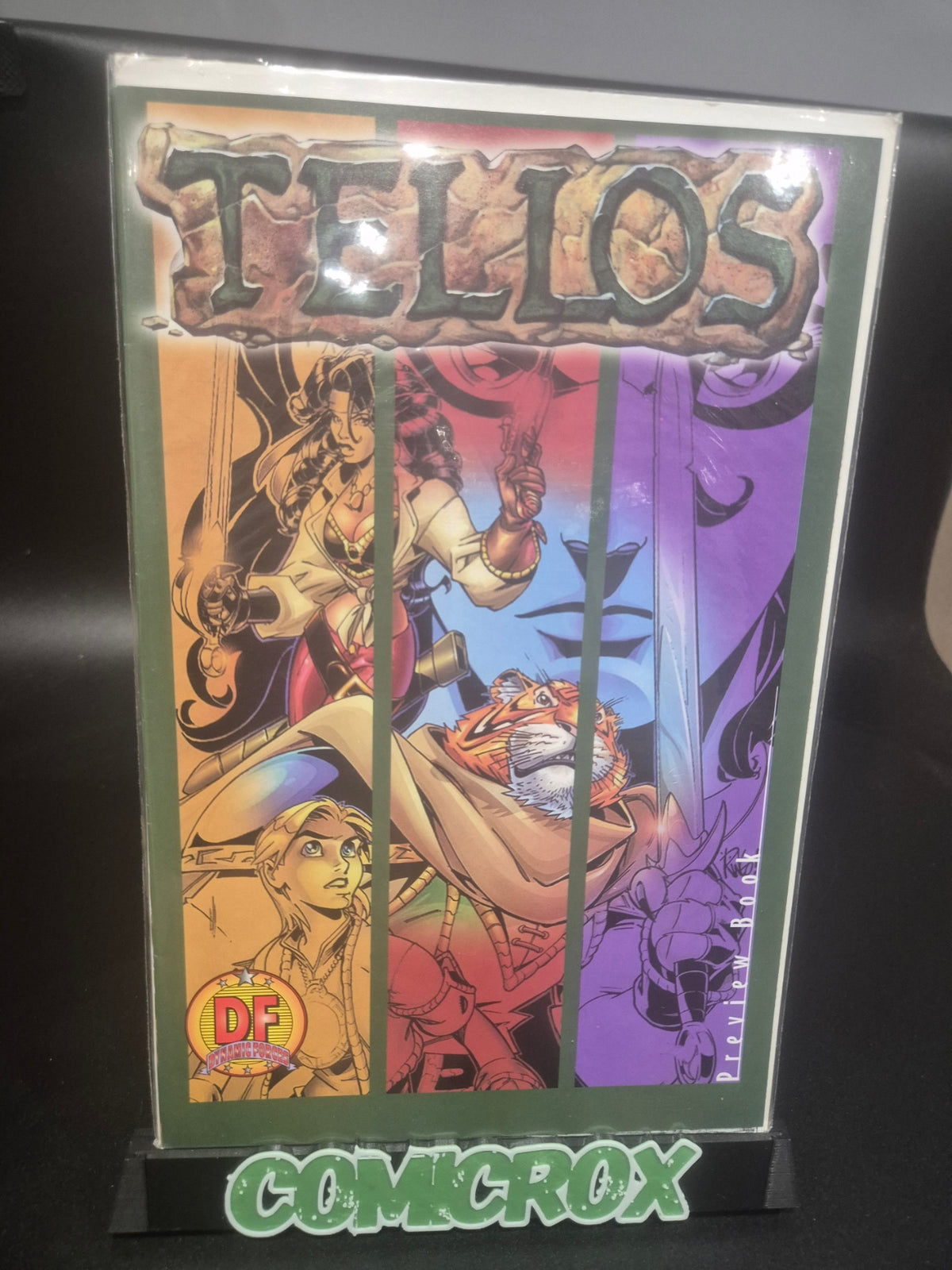 Tellos Preview Book - Dynamic Forces Exclusive - COA 0025/5000 - NM