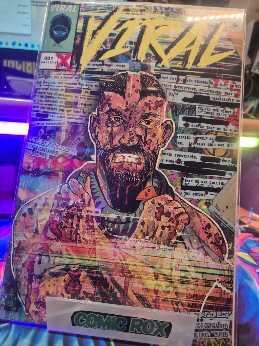 Viral #1, RZP & Kylke Willis Collab, Ultra Rare, Limited 50, USA Excl, Mint