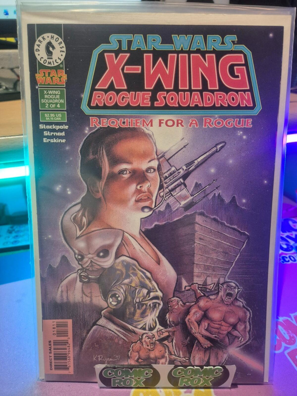 Star Wars X-Wing Rogue Squadron: Requiem for a Rogue #1-4 Complete 1997 NM