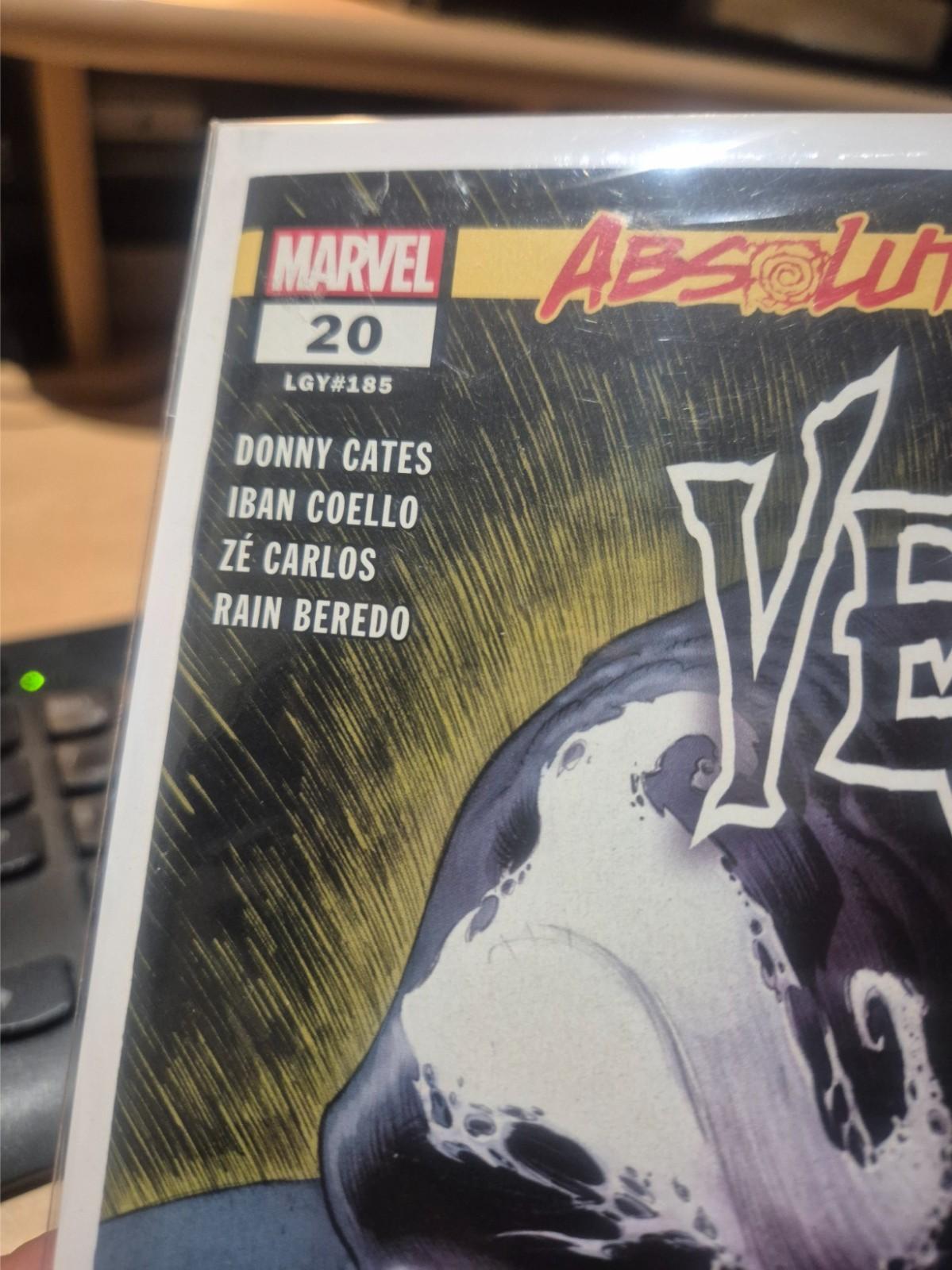 Venom, Vol. 4, Issue #20a Regular Kyle Hotz Cover 2019 NM+