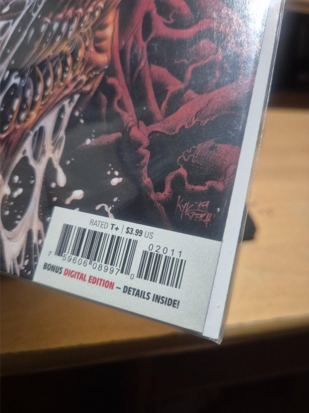 Venom, Vol. 4, Issue #20a Regular Kyle Hotz Cover 2019 NM+