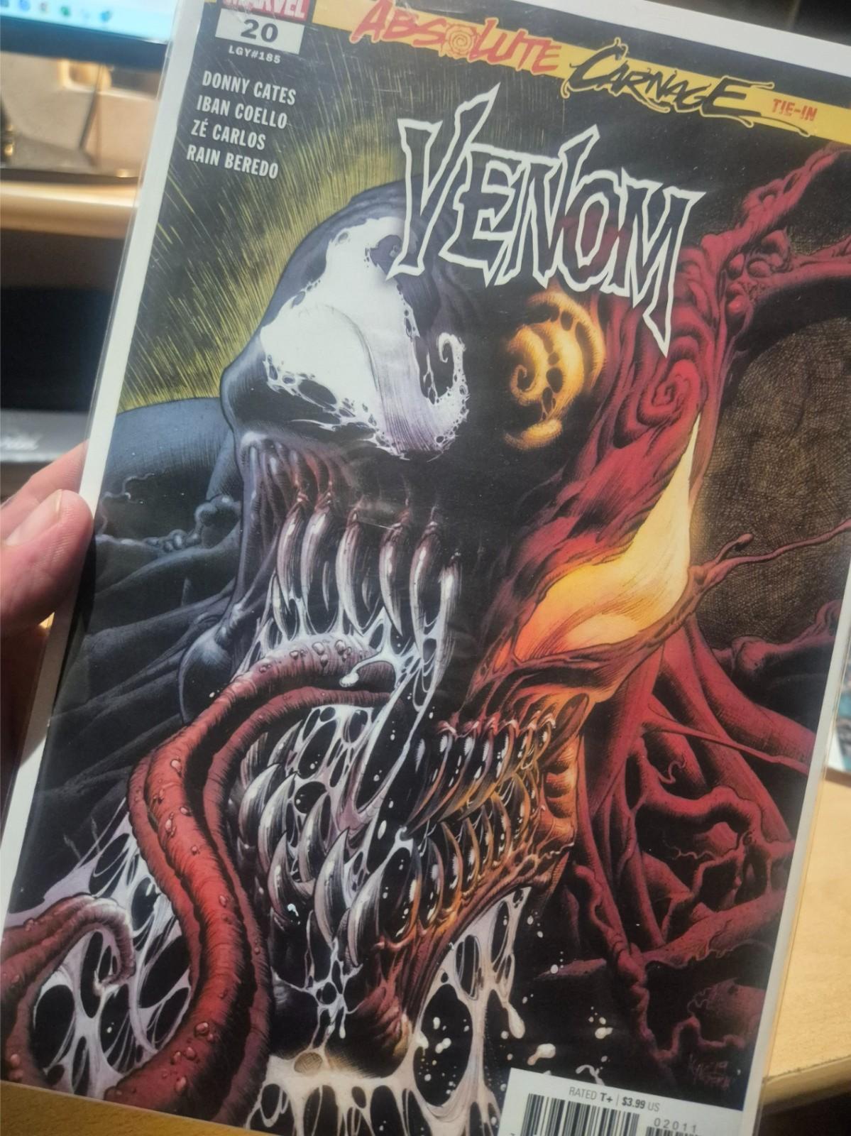 Venom, Vol. 4, Issue #20a Regular Kyle Hotz Cover 2019 NM+