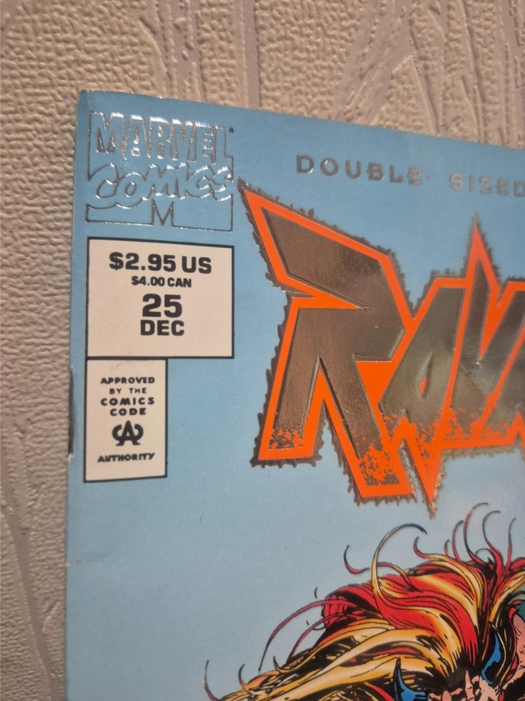 RAVAGE 2099 #25 Marvel Comics Mills Skinner Bennett FOIL FN+ 1992