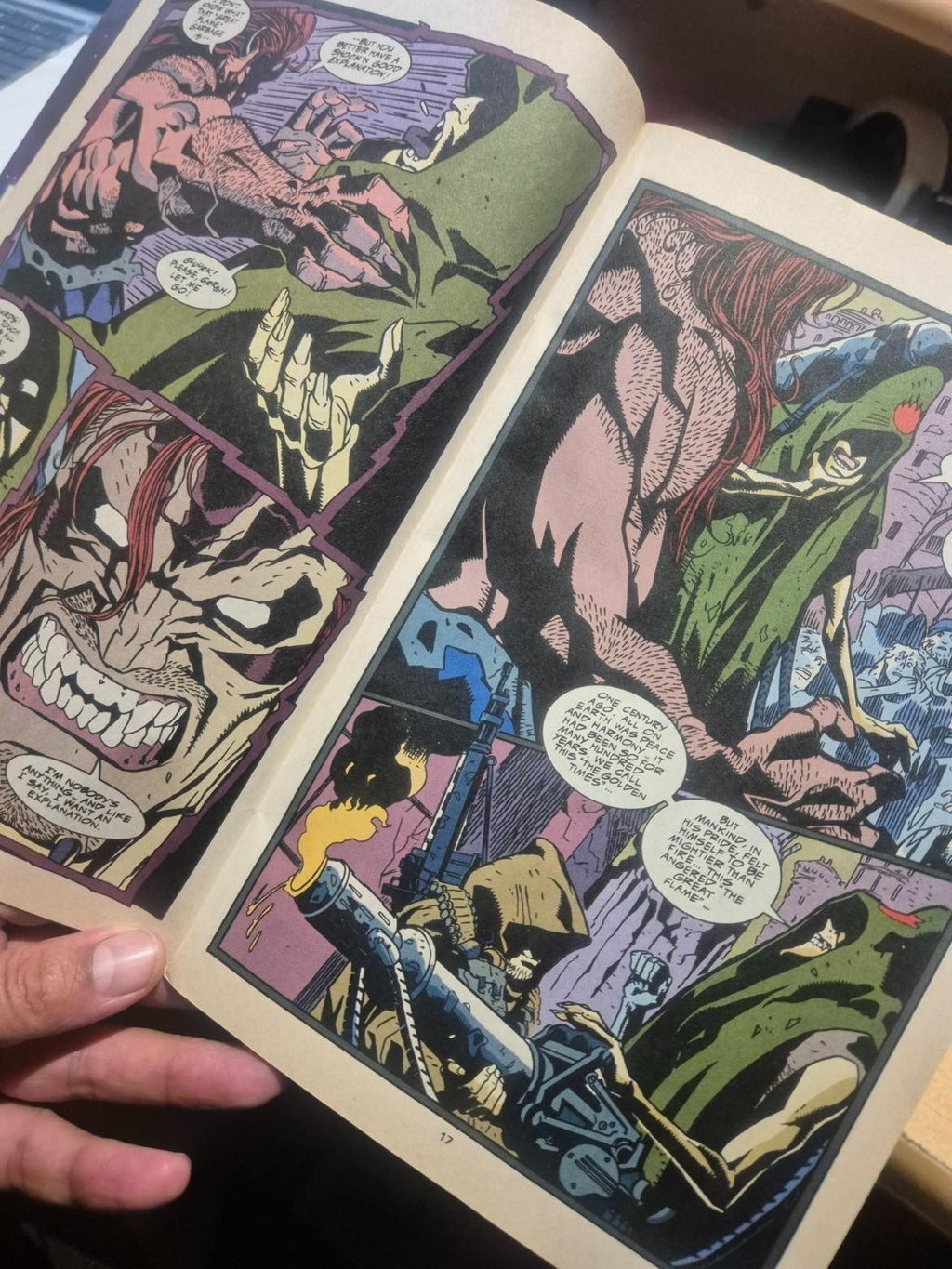 RAVAGE 2099 #25 Marvel Comics Mills Skinner Bennett FOIL FN+ 1992