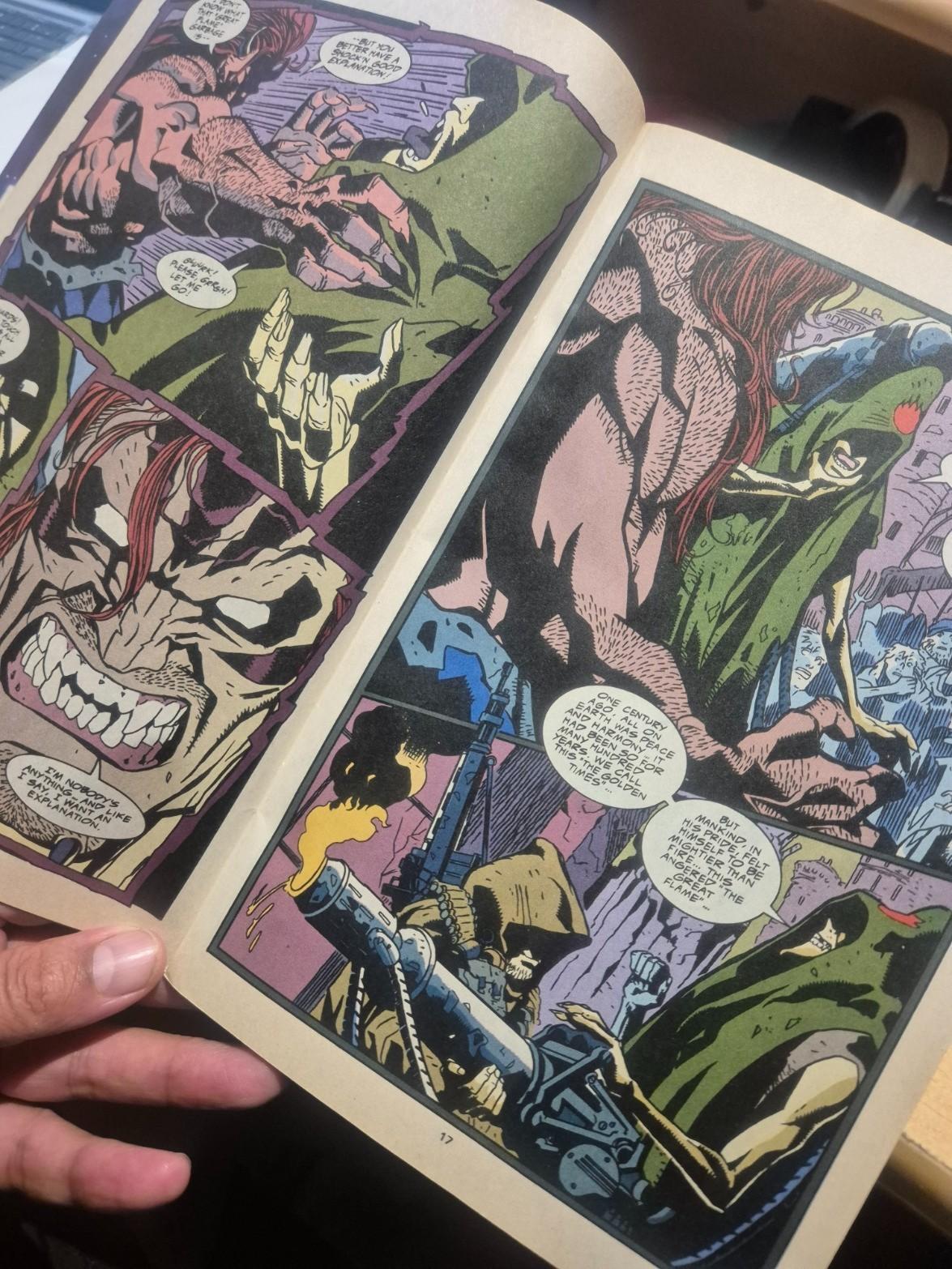 RAVAGE 2099 #25 Marvel Comics Mills Skinner Bennett FOIL FN+ 1992