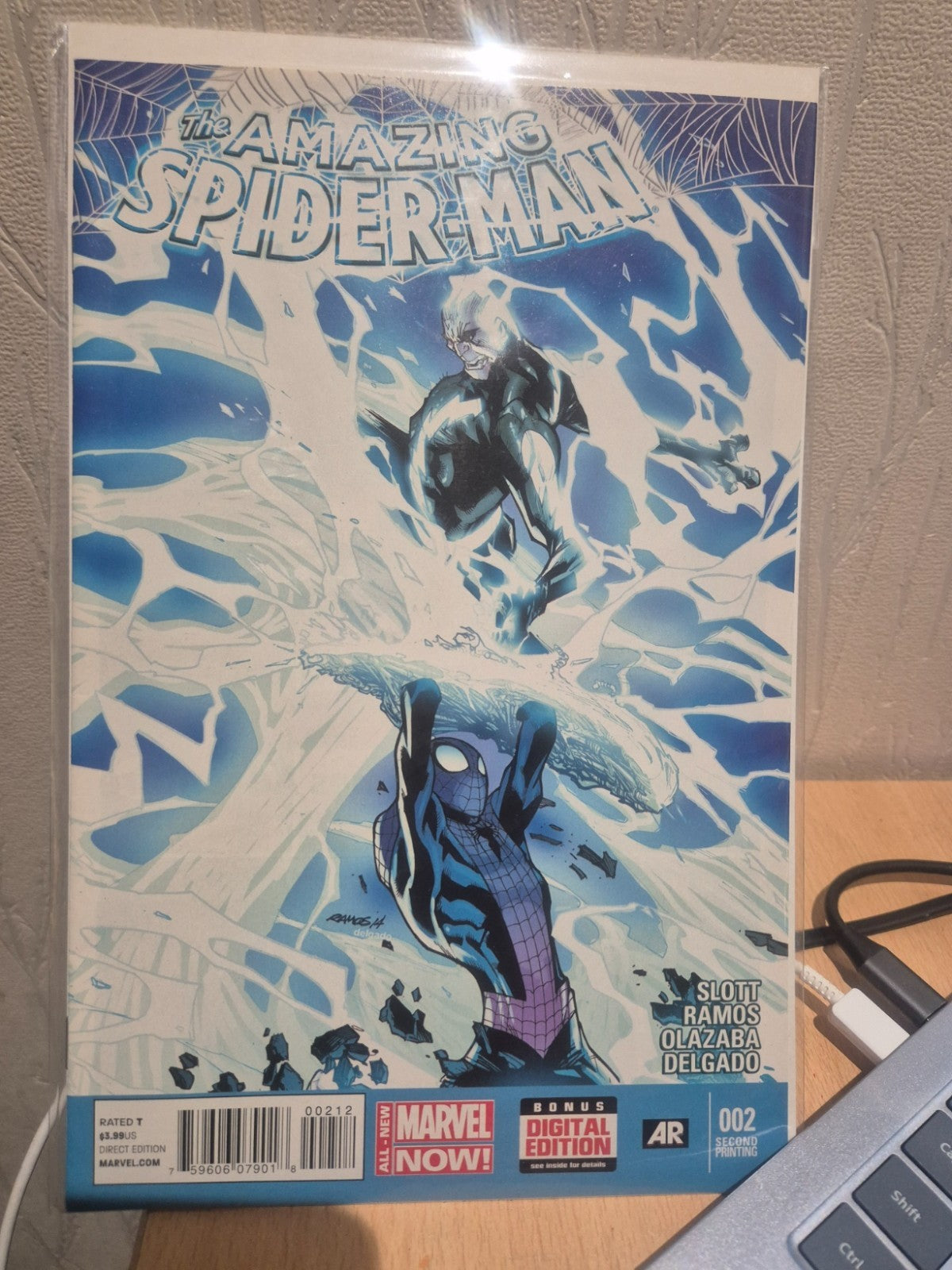 Amazing Spider-Man #2-2nd print Vol. 3 2014 Marvel Comics Variant VF
