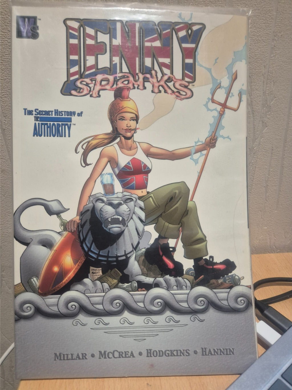 JENNY SPARKS: Secret History of AUTHORITY (2001) 1st PAPERBACK THICK EDTN