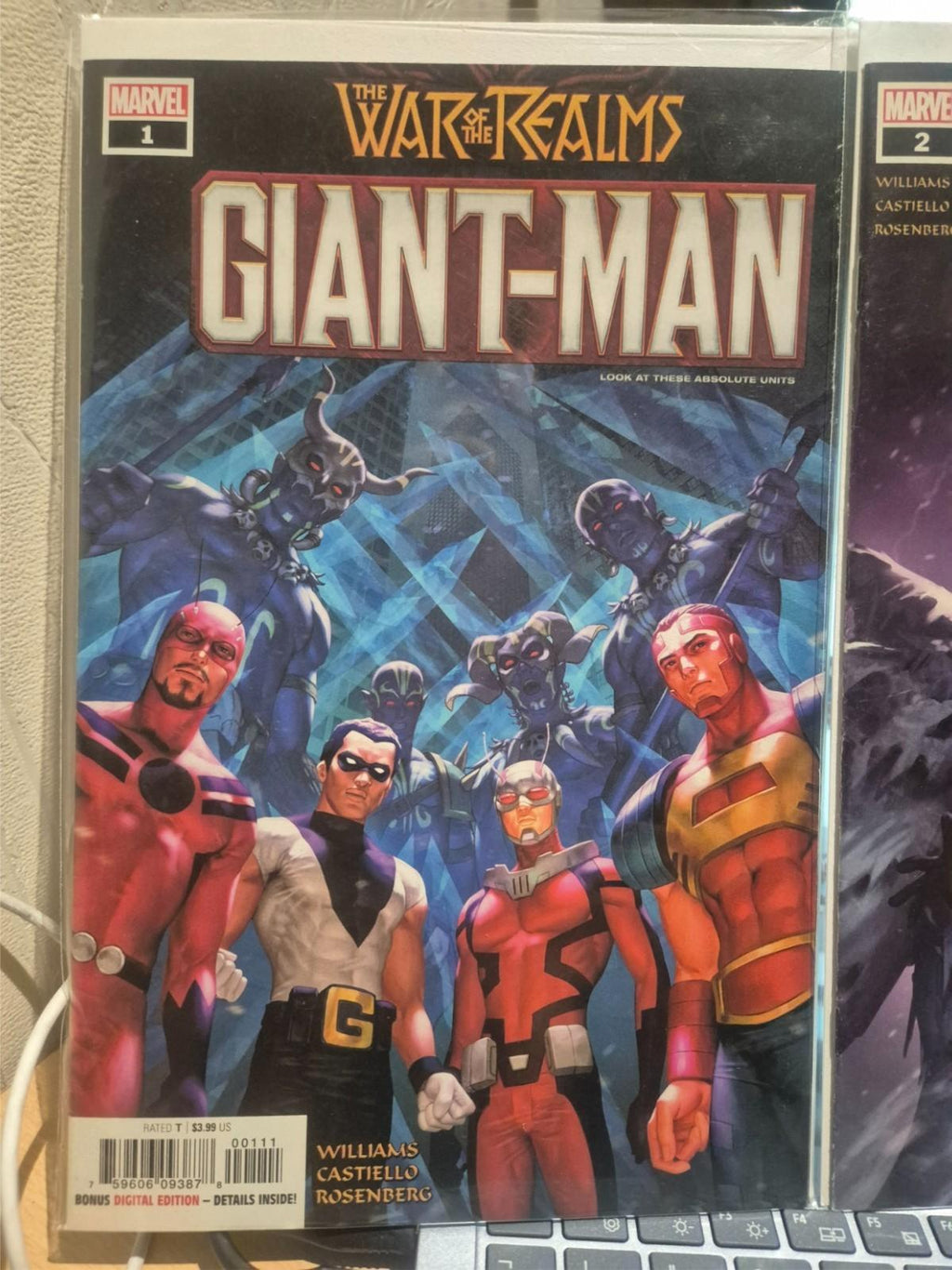 Full Set WAR of the REALMS GIANT-MAN issues #1 - #3 - MARVEL 2019 NM