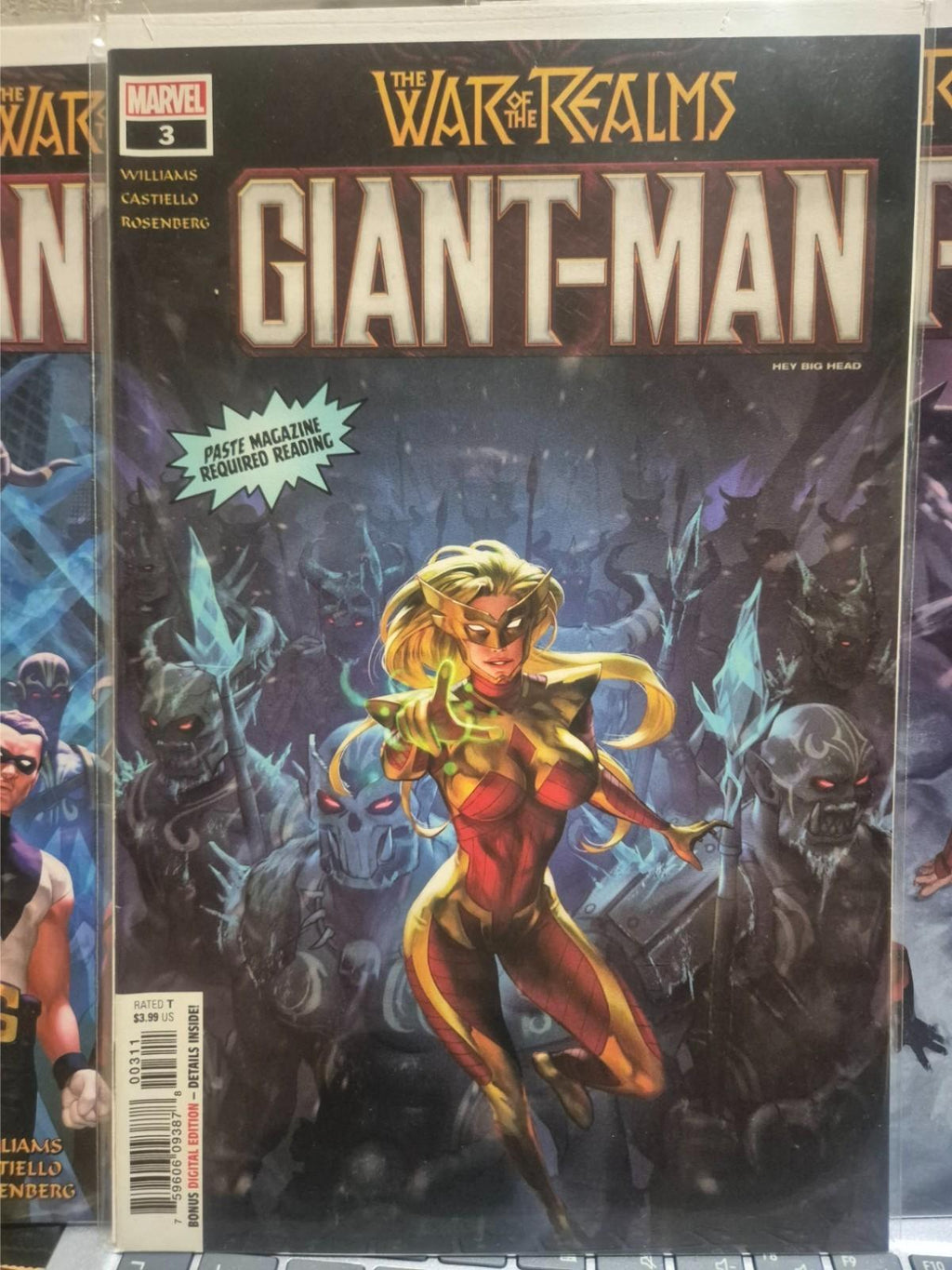 Full Set WAR of the REALMS GIANT-MAN issues #1 - #3 - MARVEL 2019 NM