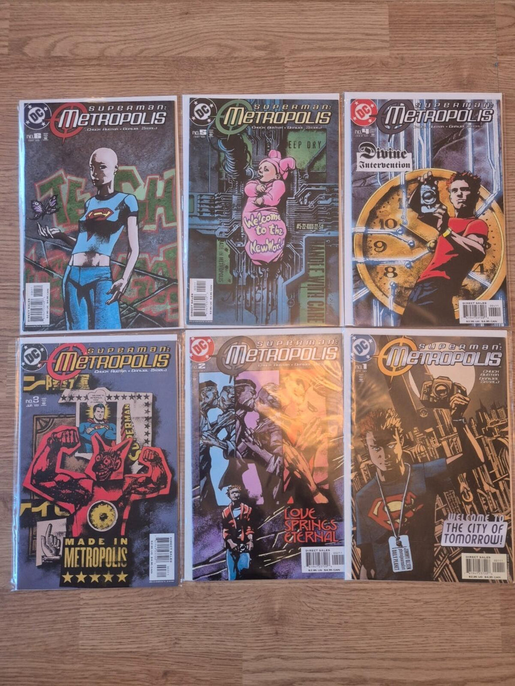 Superman: Metropolis #1-6 Straight Run 2003, All NM