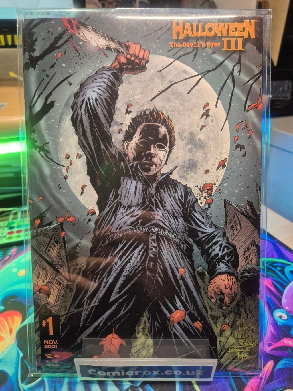 Halloween III: The Devil's Eyes, Chaos Comics Exclusive, HTF, 2001, Mint