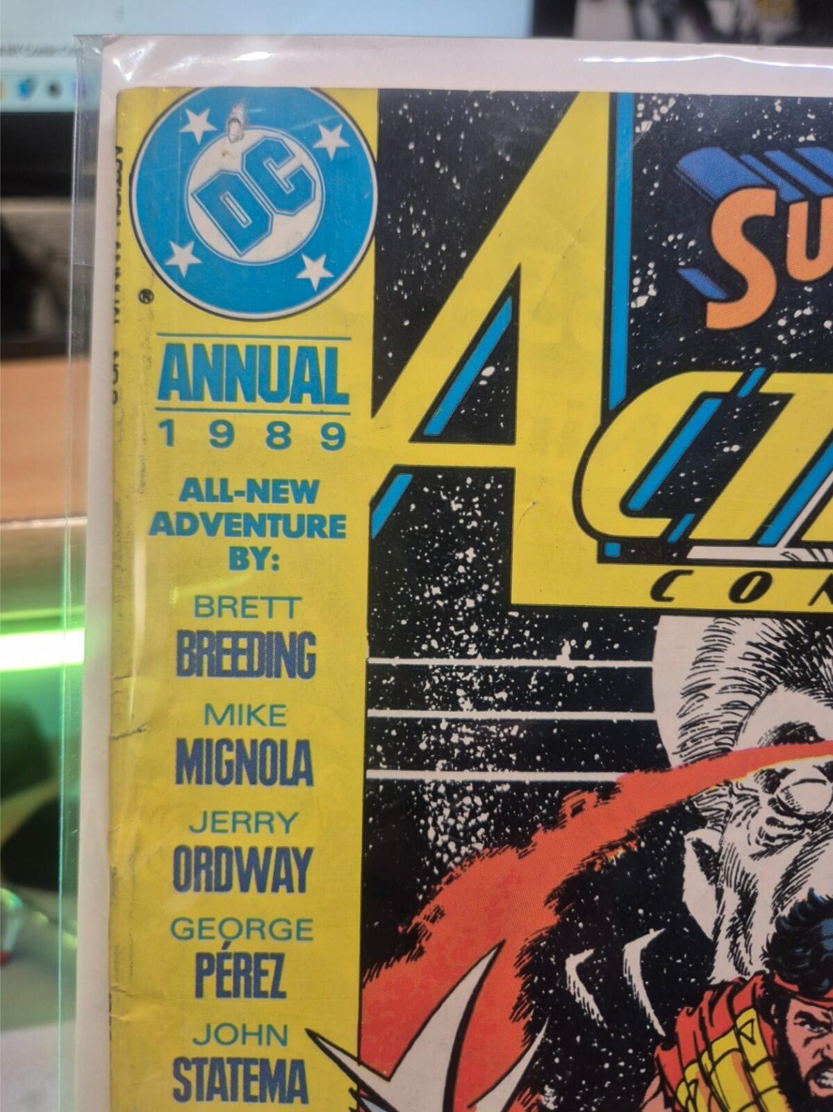 Action Comics Annual #2 – Superman Past Secret Revealed, 1989, VF