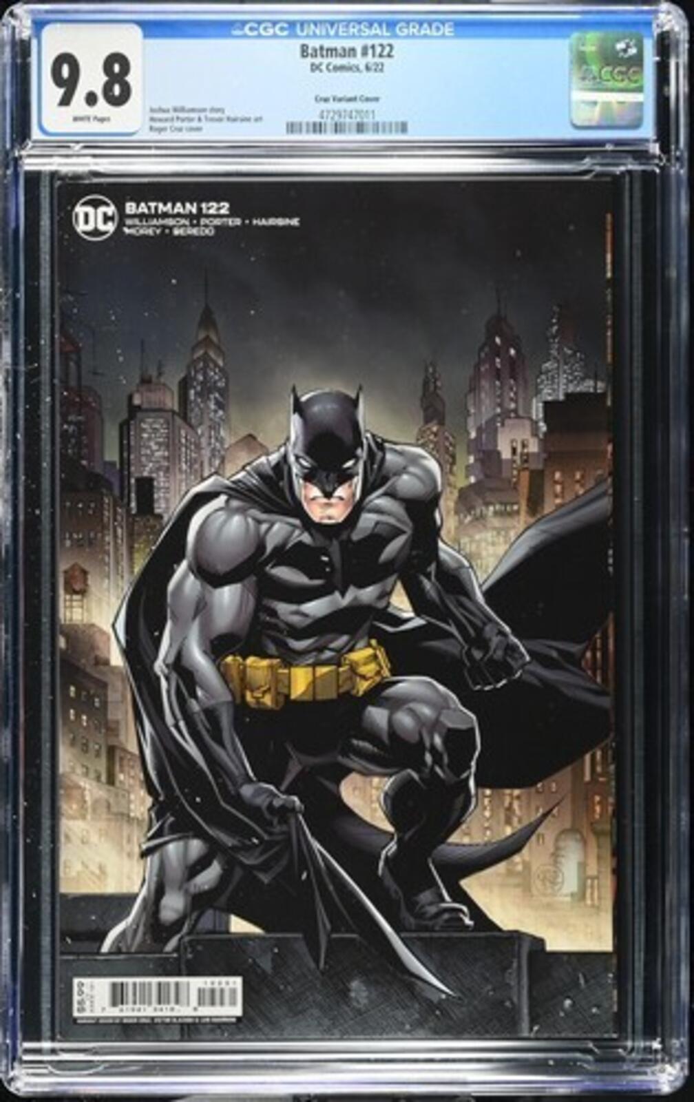 Batman #122, CGC 9.8 TOP POP! Highest Graded, 1:25 Incentive Variant