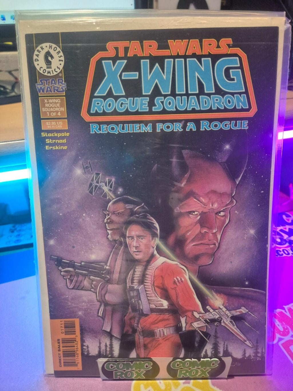 Star Wars X-Wing Rogue Squadron: Requiem for a Rogue #1-4 Complete 1997 NM