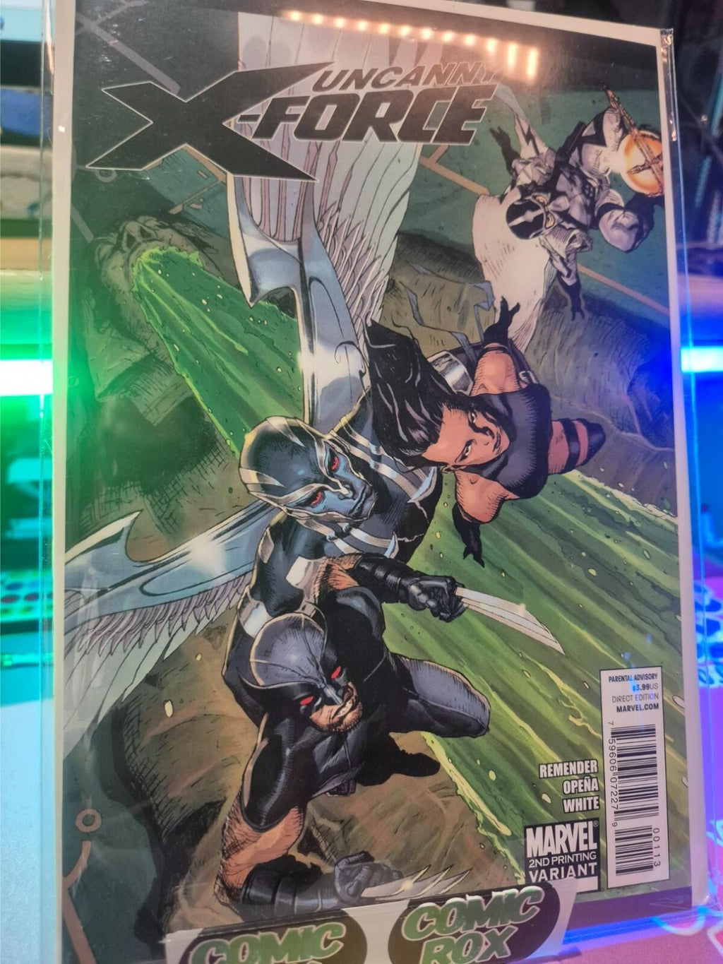 Uncanny X-Force #1, 2nd Printing Opena Variant Edition, 2010, VF/NM or Higher