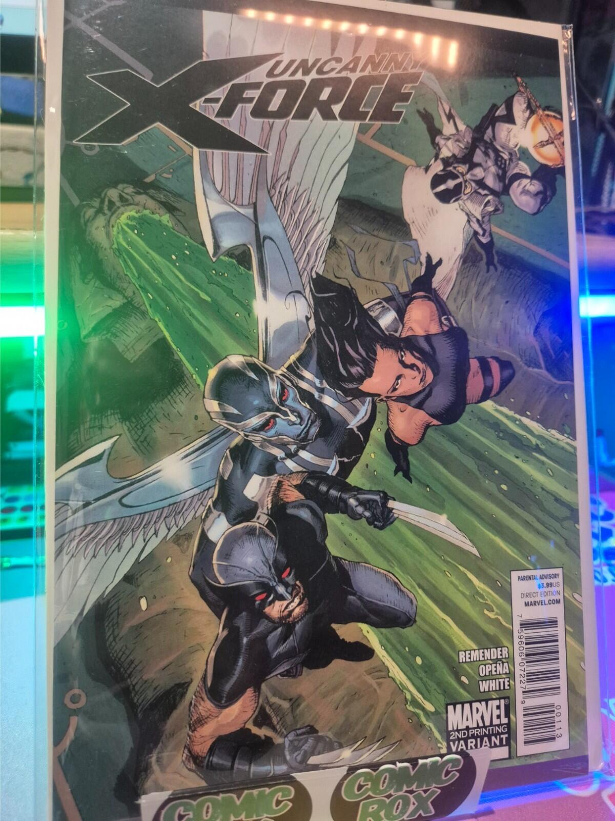 Uncanny X-Force #1, 2nd Printing Opena Variant Edition, 2010, VF/NM or Higher