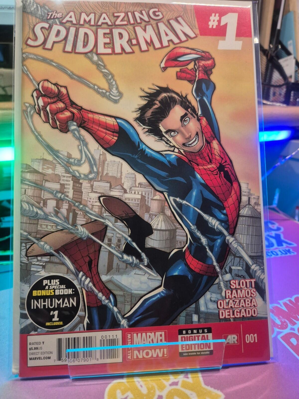 The Amazing Spider-Man #1, 1st Print, KEY ISSUE, 2014, NM