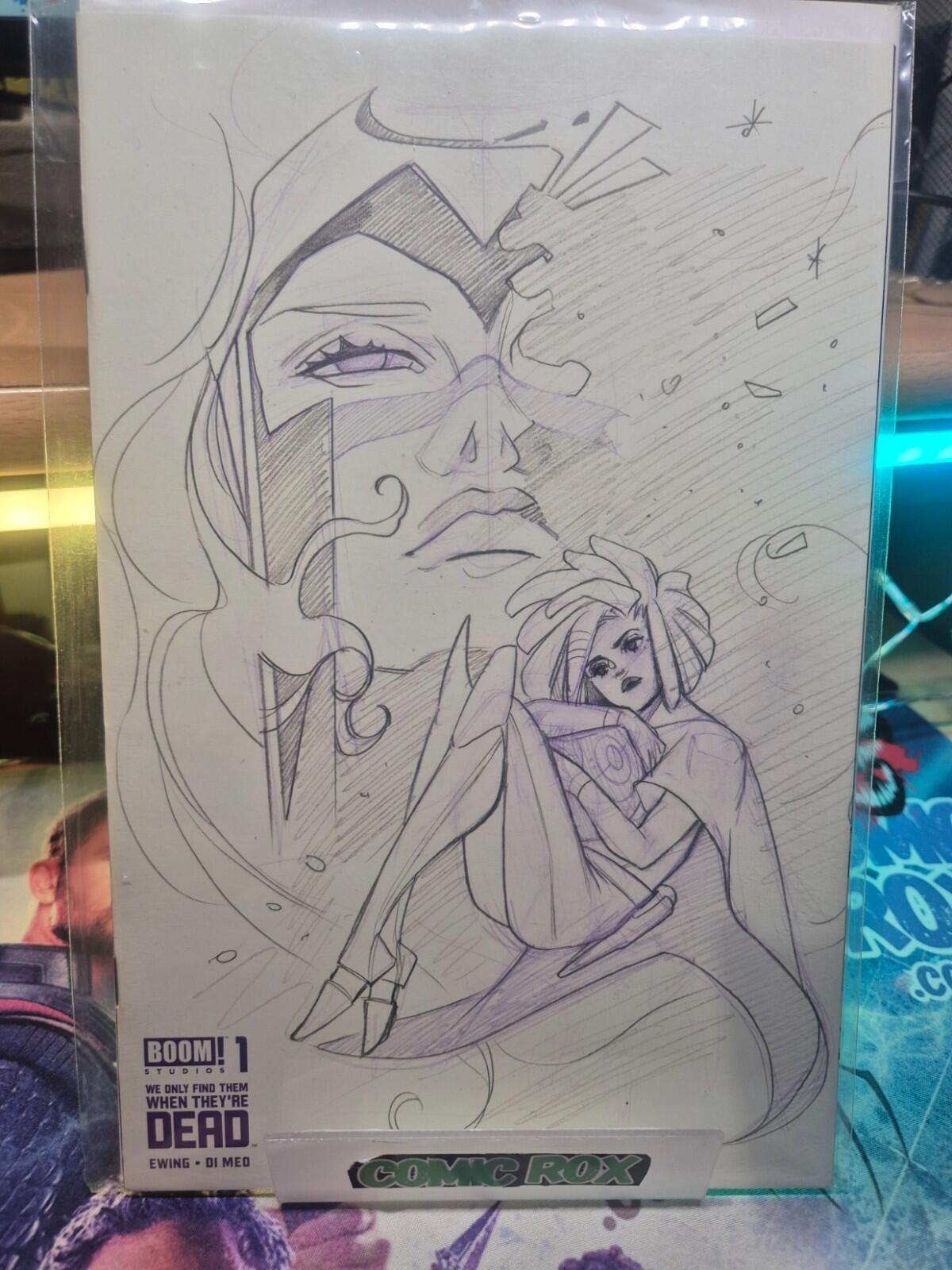 We Only Find Them When They're Dead #1, Peach Momoko Sketch Variant, 2020, NM-